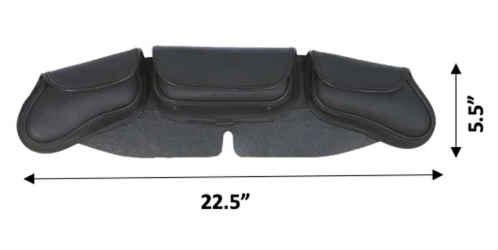 Harley-Davidson Free Shipping - Derringer PVC Motorcycle Luggage 3-Pocket Windshield Bag, Weather Resistance - Free Shipping on many products plus Orders Over $99