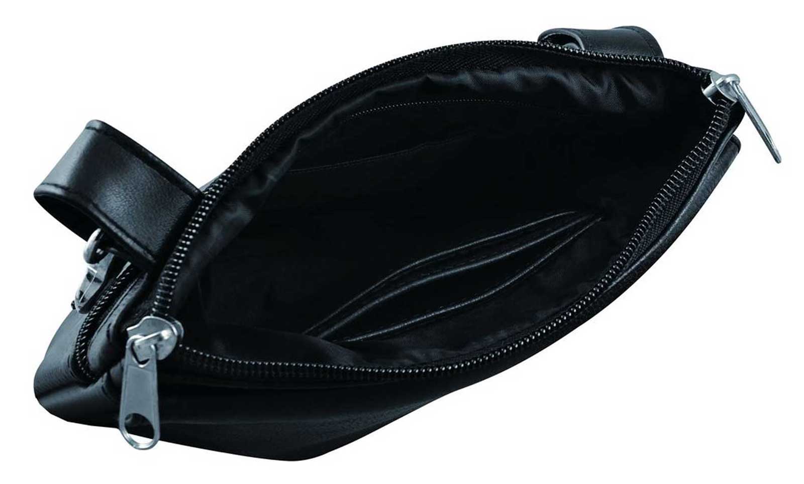 Harley-Davidson Free Shipping - Derringer Women's Studded Accents Cowhide Leather Clip-On Hip Bag - Black - Free Shipping on many products plus Orders Over $99