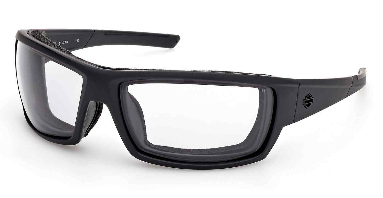 Harley-Davidson Men's Juneau 2.0 Clear Light-Adjusting Sunglasses, Matte Black - Wisconsin Harley-Davidson