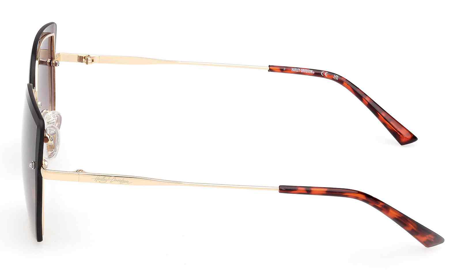 Harley-Davidson Free Shipping - Harley-Davidson Womens Geometric Shape Sunglasses, Rose Gold Frame/Gradient Lens - Free Shipping on many products plus Orders Over $99