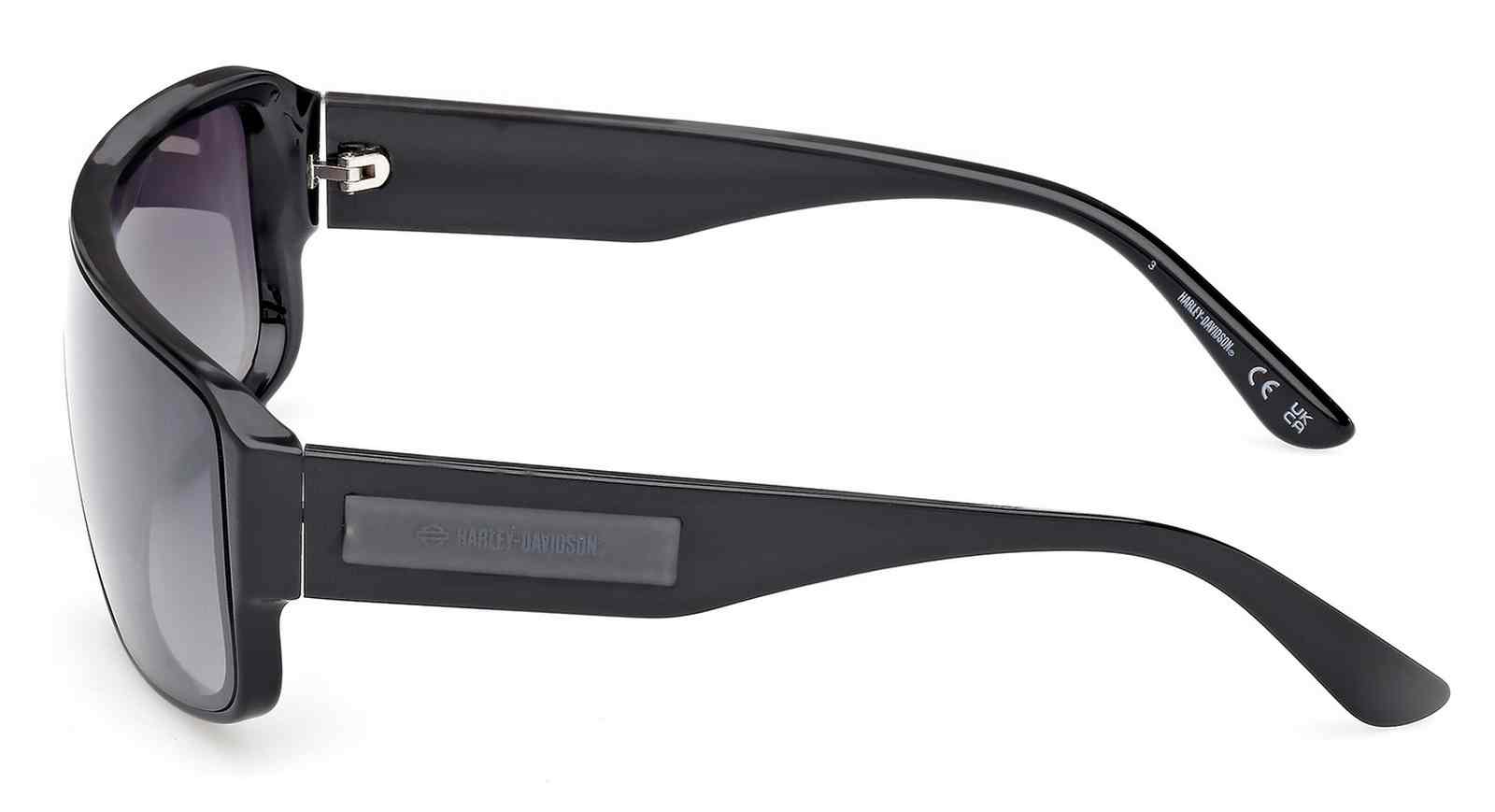 Harley-Davidson Free Shipping - Harley-Davidson Men's Fashion Shield Sunglasses, Black Frame/Smoke Gradient Lens - Free Shipping on many products plus Orders Over $99