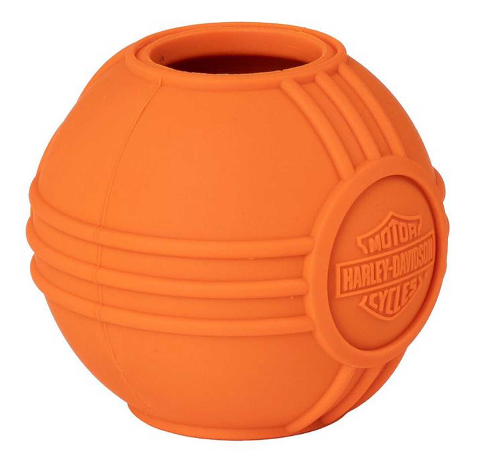 Harley-Davidson Free Shipping - Harley-Davidson Embossed Bar & Shield Logo Heavy-Duty Rubber Ball Toy - Orange - Free Shipping on many products plus Orders Over $99