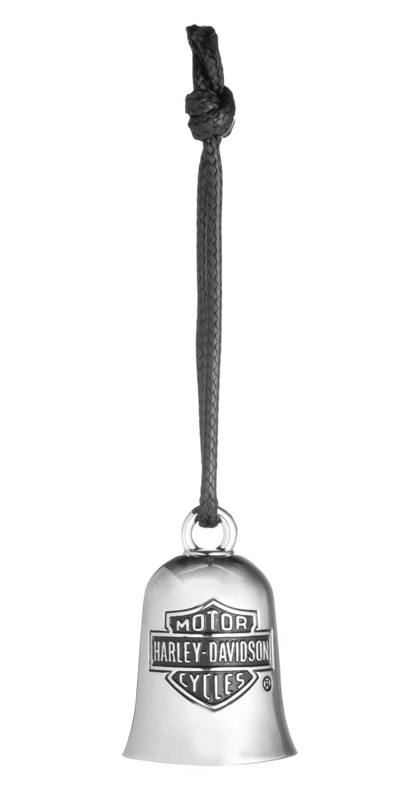 Harley-Davidson Silver Classic Bar & Shield Logo Ride Bell - No Hassle Returns at Wisconsin Harley