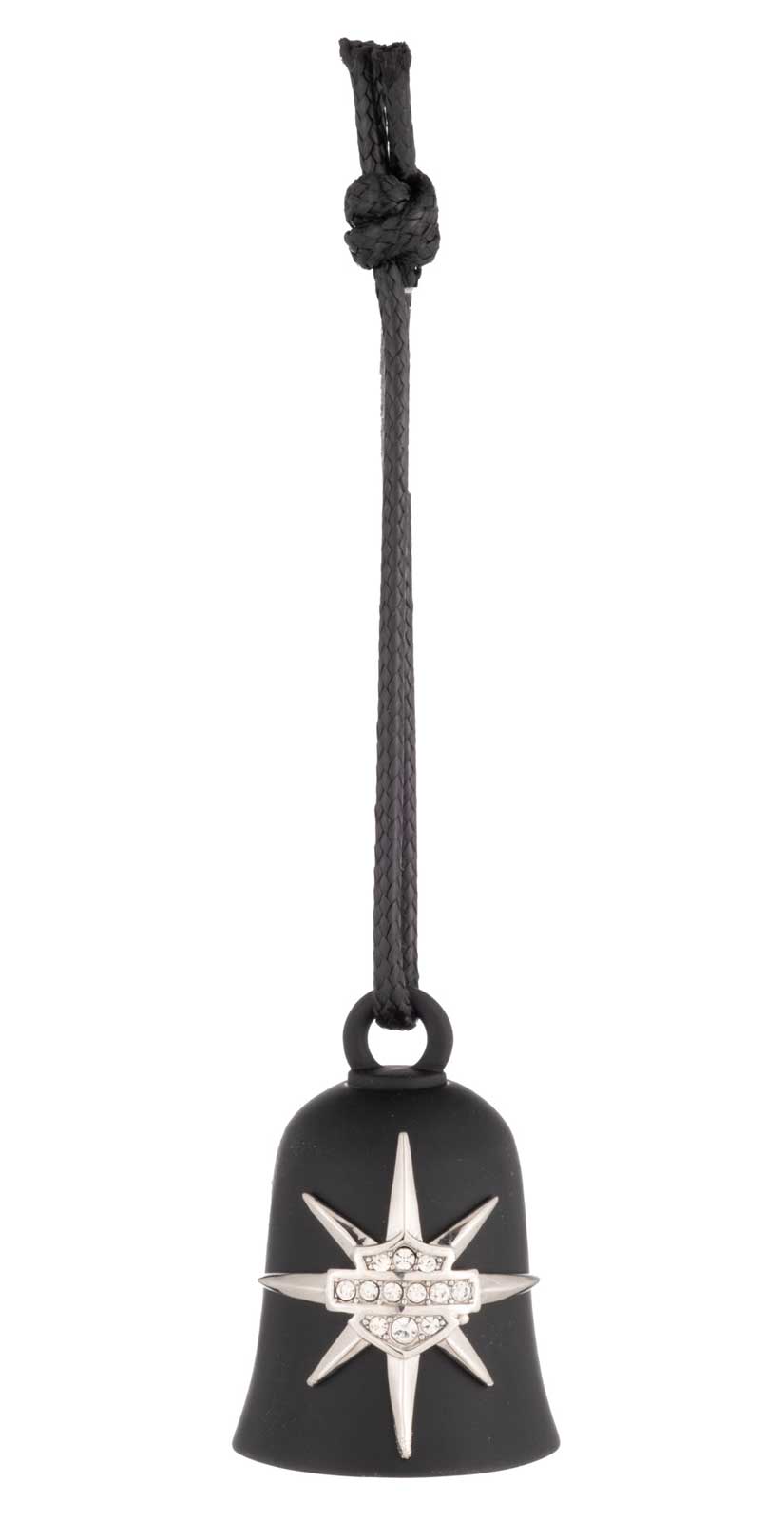 Harley-Davidson Bling Bar & Shield Star Logo Ride Bell, Black Finish - No Hassle Returns at Wisconsin Harley