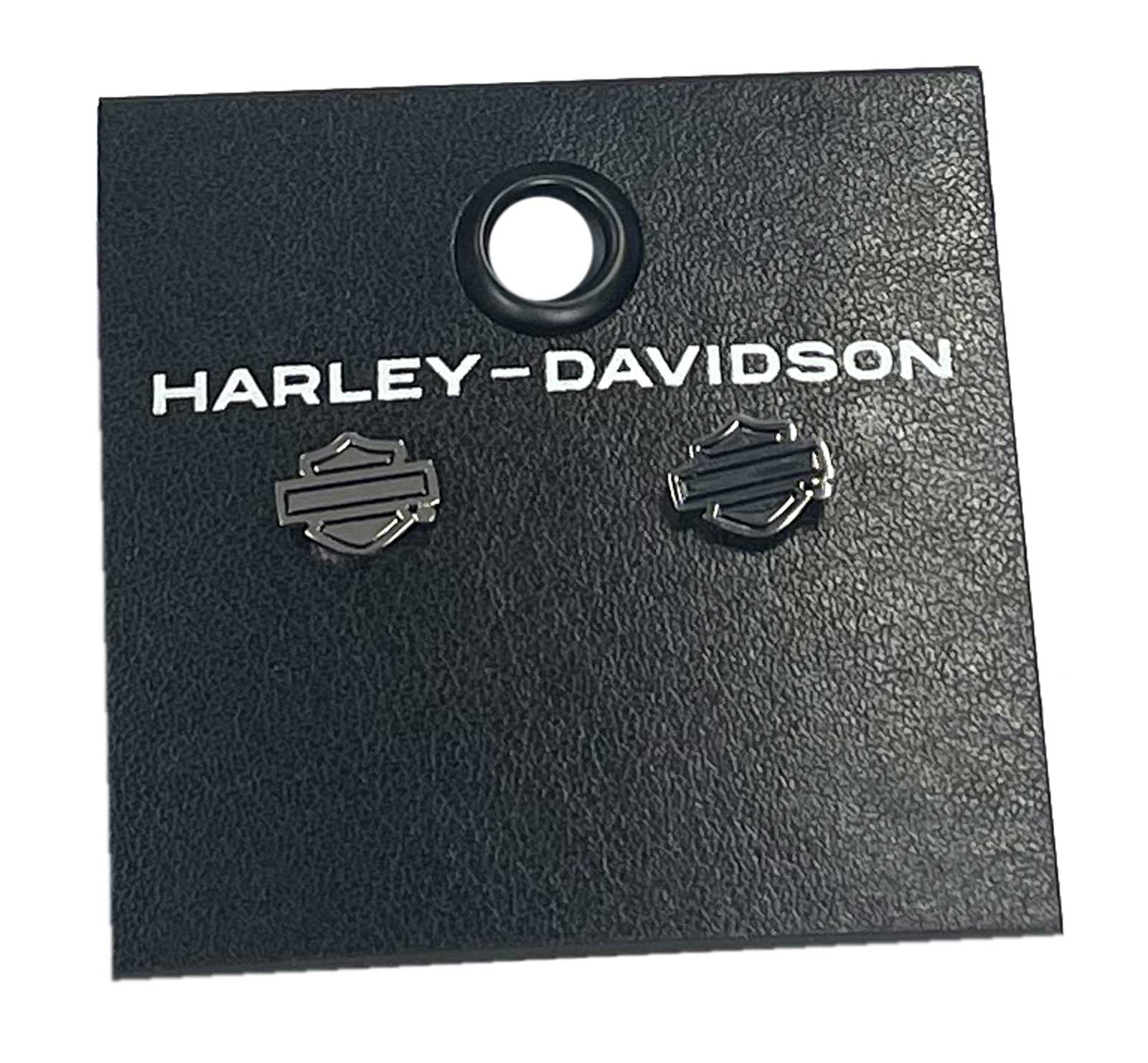 Harley-Davidson Free Shipping - Harley-Davidson Women's 8mm Bar & Shield Logo Stud Earrings, Stainless Steel - Free Shipping on many products plus Orders Over $99