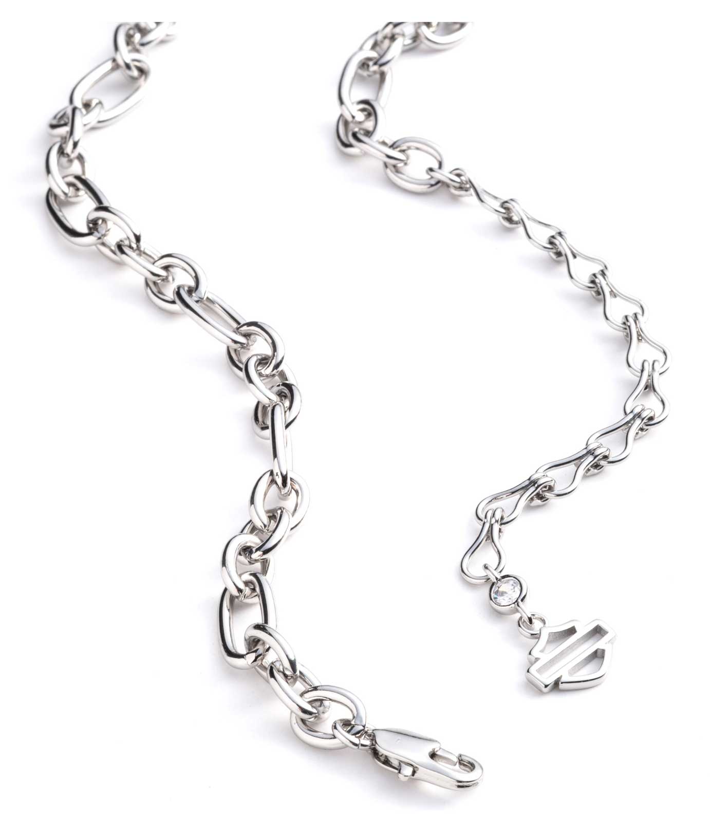 Harley-Davidson® Women's 16 in. Willie G Skull Toggle Necklace