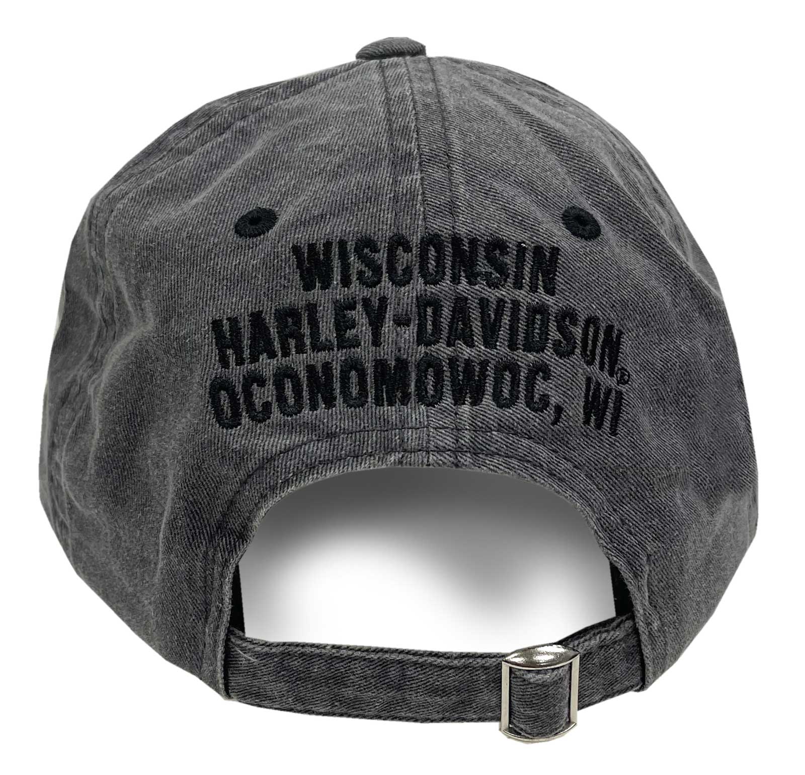 Harley-Davidson Free Shipping - Harley-Davidson Men's Distressed Motor Oil Adjustable Baseball Cap, Washed - Free Shipping on many products plus Orders Over $99