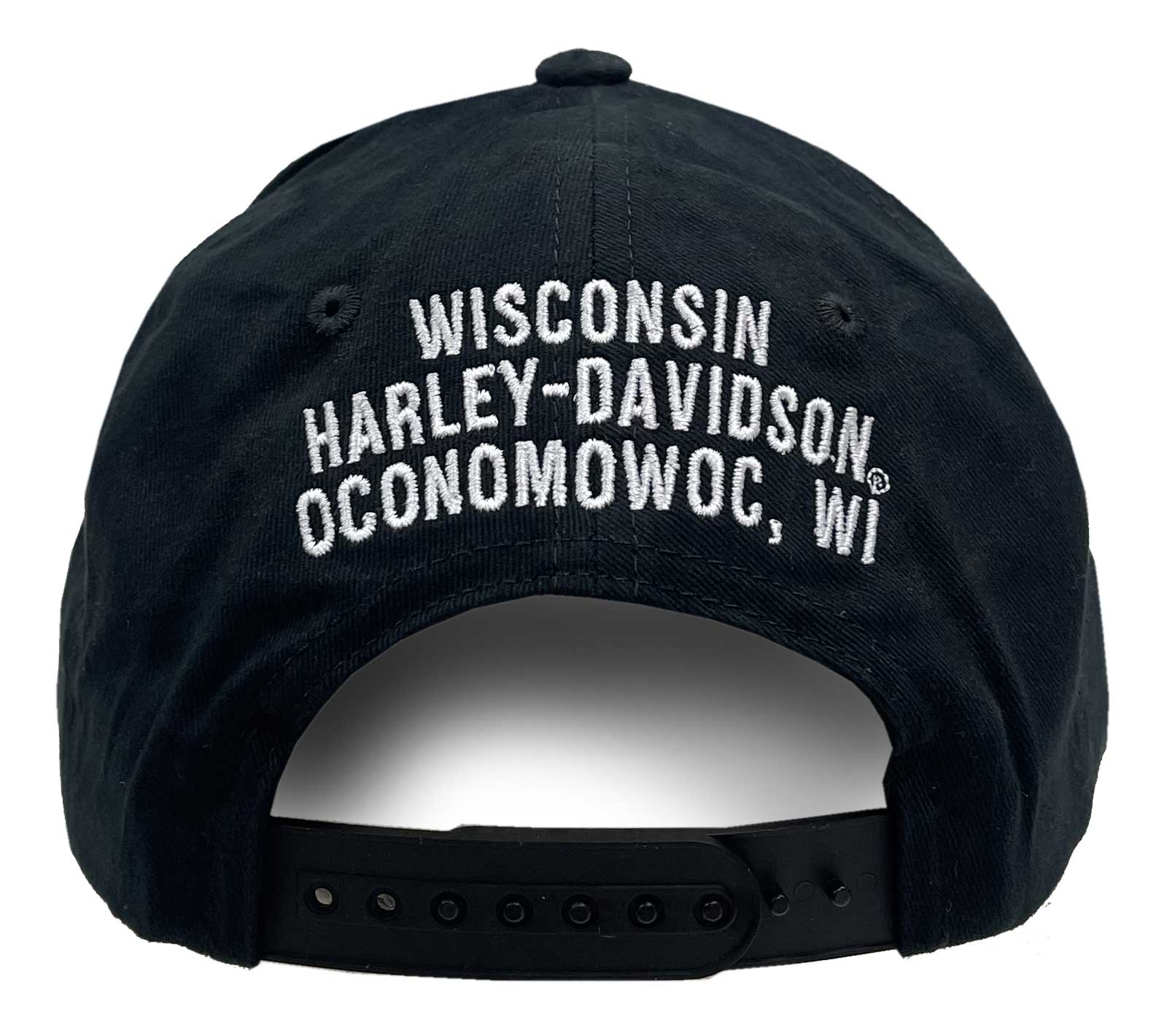 Harley-Davidson Free Shipping - Harley-Davidson Men's Harley Fire Patch Adjustable Snapback Baseball Cap, Black - Free Shipping on many products plus Orders Over $99