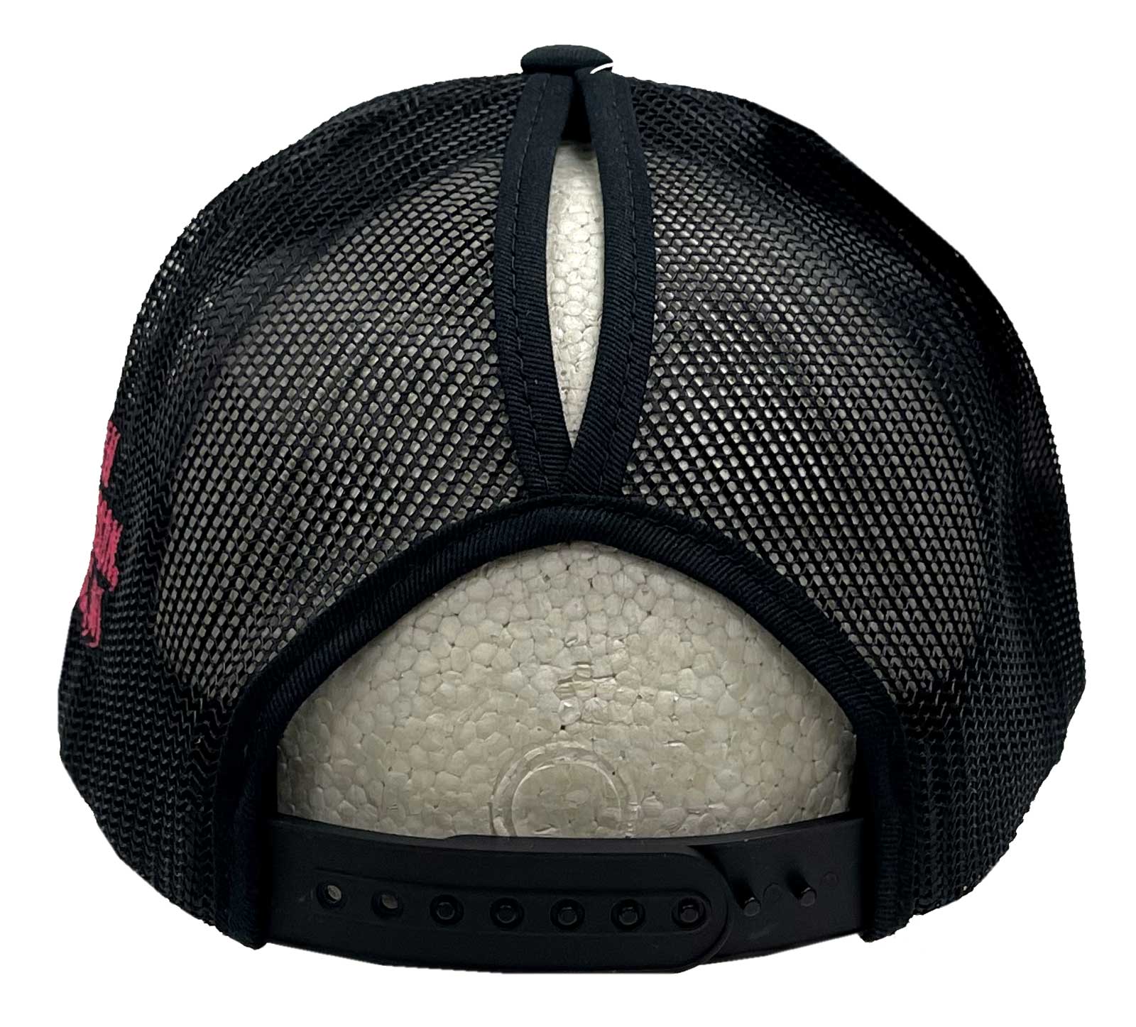 Harley-Davidson Women's Classic Ponytail Curved Bill Mesh Trucker Hat, Black - No Hassle Returns at Wisconsin Harley