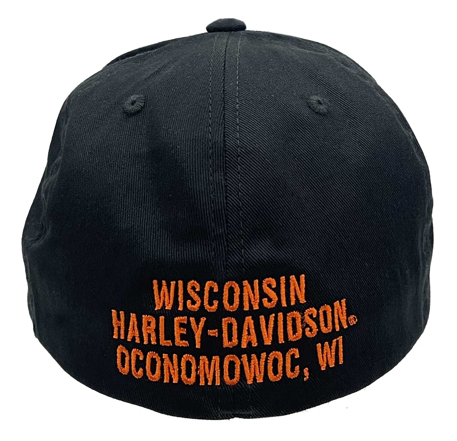 Harley-Davidson Free Shipping - Harley-Davidson Men's Plaque B&S Patch Stretch Fit Baseball Cap, Black - Free Shipping on many products plus Orders Over $99