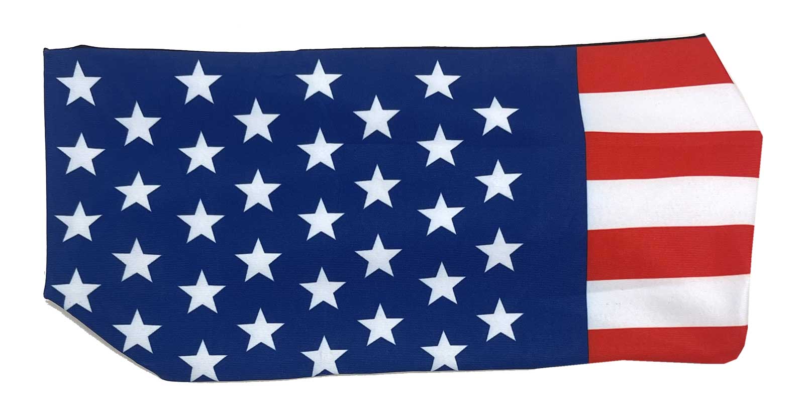 UNIK Ladies Reversible American Flag Moisture-Wicking Comfortable Headband - Wisconsin Harley-Davidson