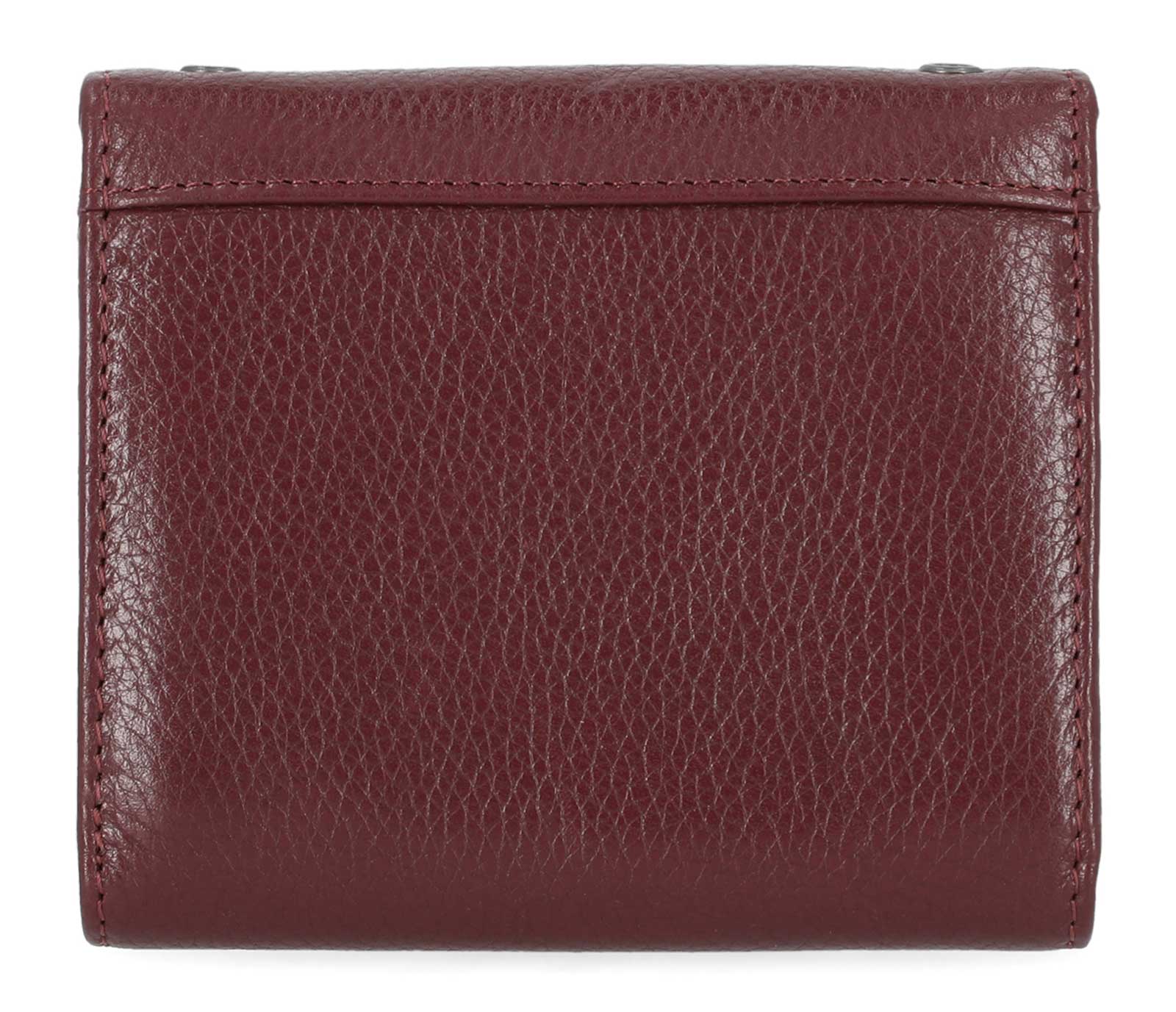 Harley-Davidson Women's Eyelet Bar & Shield Logo Leather Indexer Wallet, Red - Largest Selection of Harley-Davidson Products