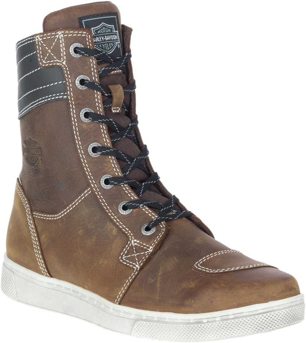 Harley-Davidson Men's Steinman Waterproof Motorcycle Boots D93697 (Brown, 7) - Wisconsin Harley-Davidson