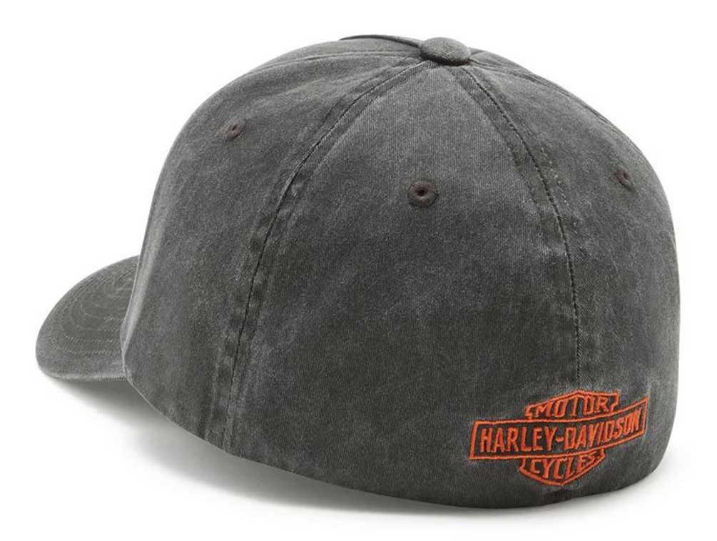 Harley-Davidson Free Shipping - Harley-Davidson Men's Pre-Luxe Softail Stretch Fit Baseball Hat 97747-25VM - Free Shipping on many products plus Orders Over $99