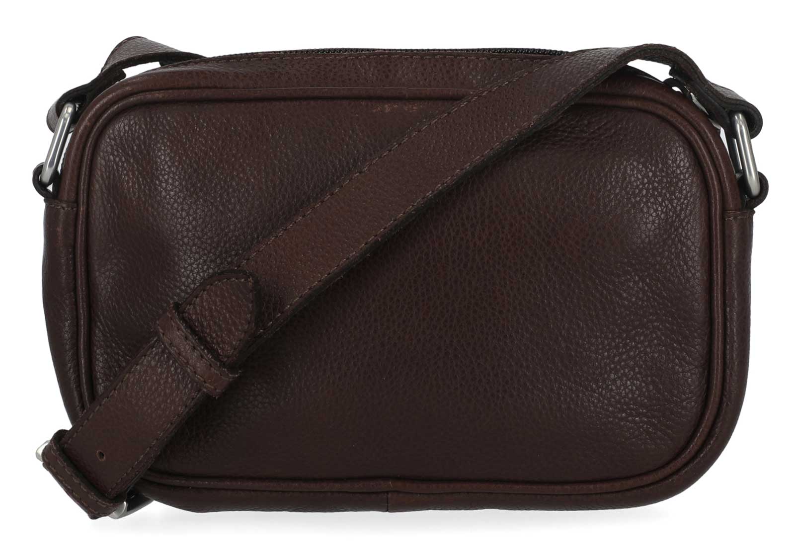 Harley-Davidson Women's Traditional B&S Logo Leather Crossbody Purse, Black - No Hassle Returns at Wisconsin Harley