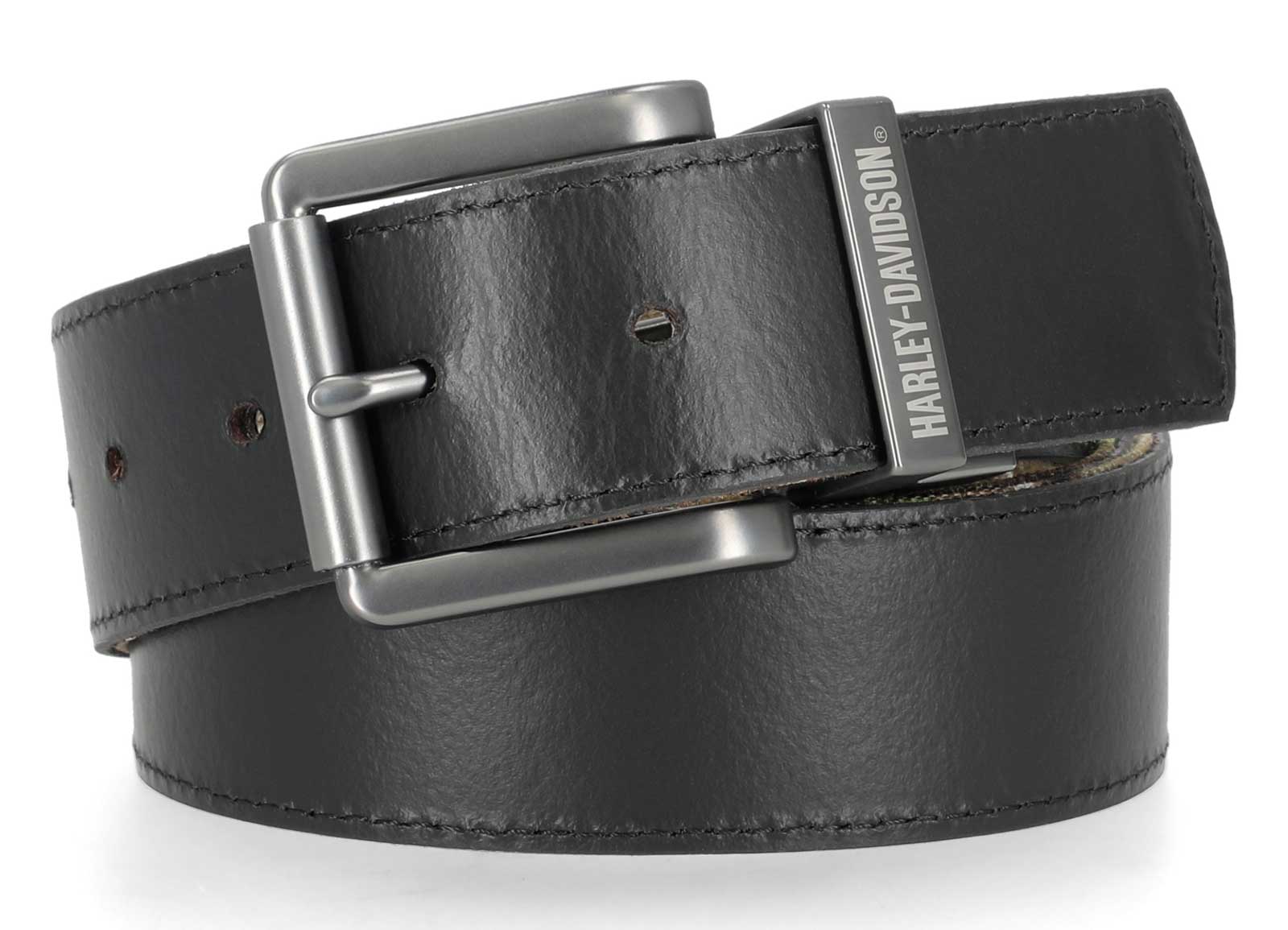 Harley-Davidson Free Shipping - Harley-Davidson Men's Realtree® Camo Print Reversible Strap Leather Belt - Free Shipping on many products plus Orders Over $99