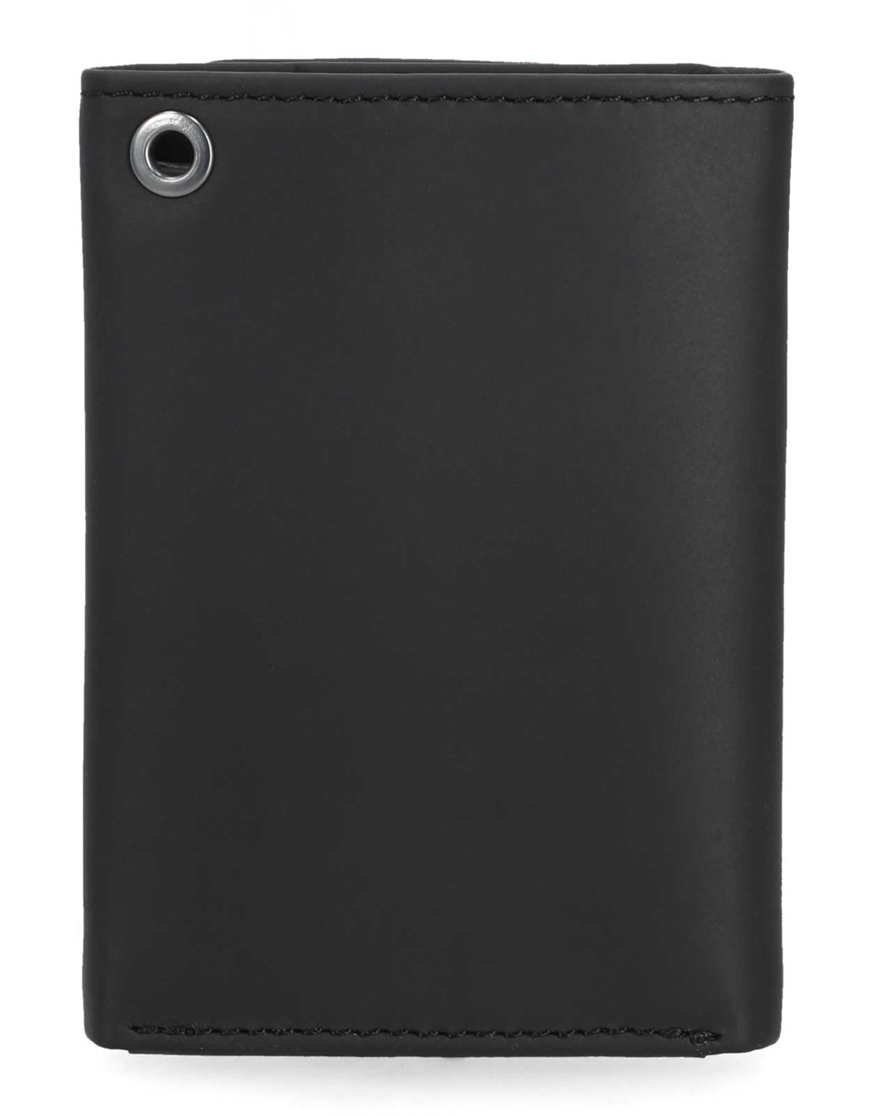 Harley-Davidson Men's H-D Center Block Tri-Fold Genuine Leather Wallet, Black - No Hassle Returns at Wisconsin Harley