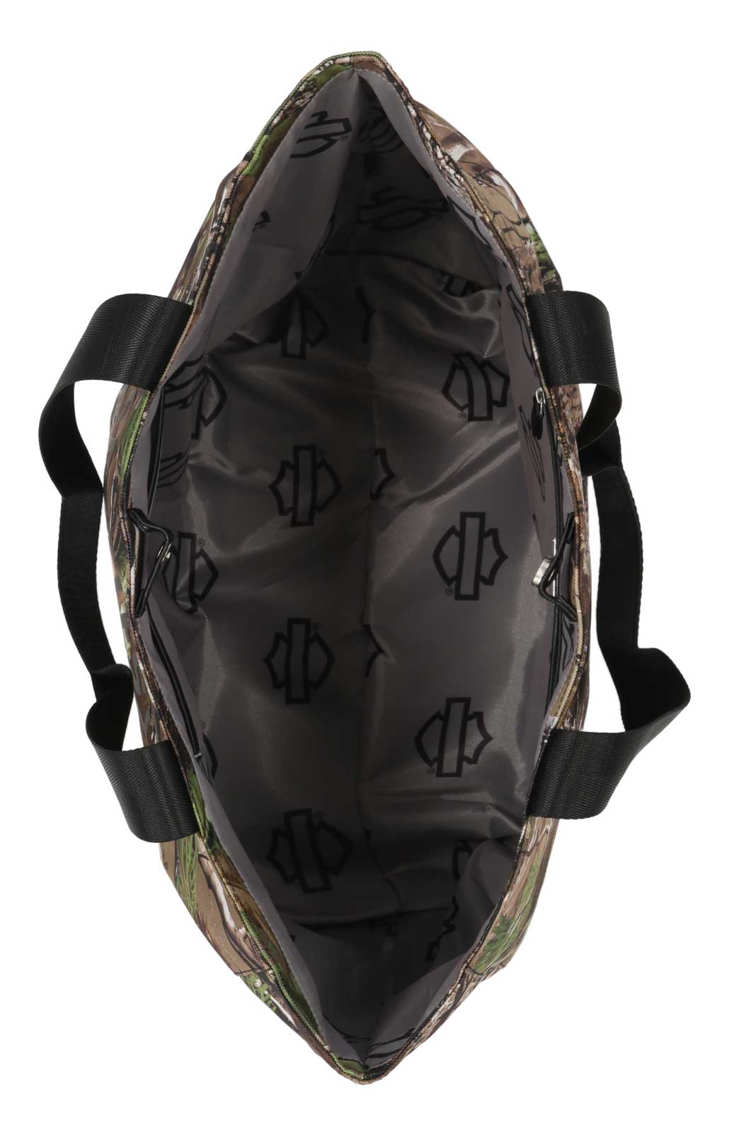 Harley-Davidson Women's Realtree® Camo Tote Bag w/ Magnetic Snap Closure - Largest Selection of Harley-Davidson Products