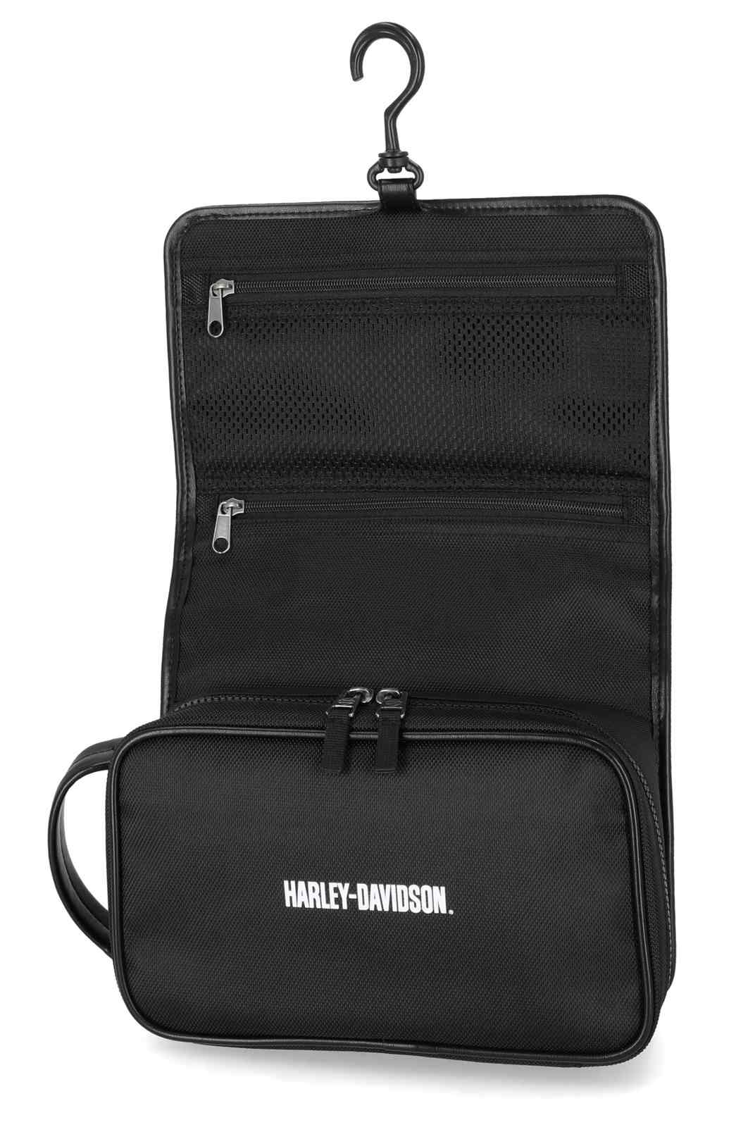 Harley-Davidson Free Shipping - Harley-Davidson Men's Large Travel Hanging Kit Bag w/ Grab Handle, Black - Free Shipping on many products plus Orders Over $99