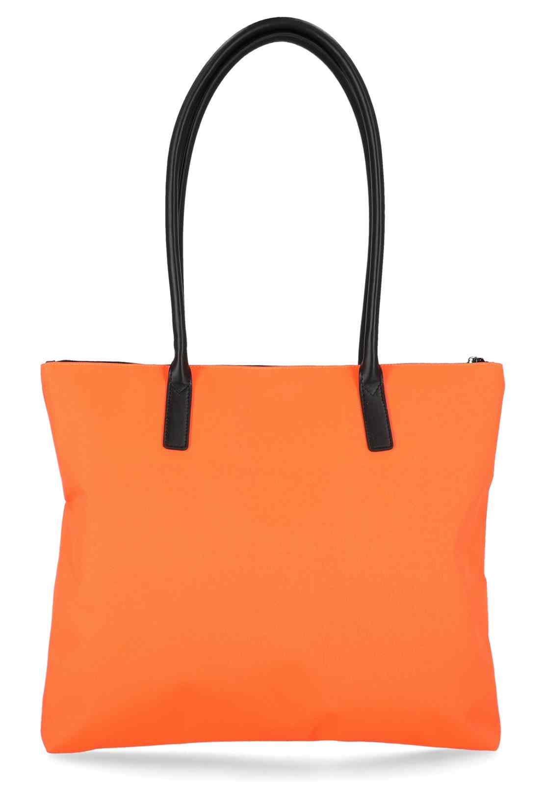 Harley-Davidson Women's Open Bar & Shield Rhinestone Flat Tote Bag, Orange - No Hassle Returns at Wisconsin Harley