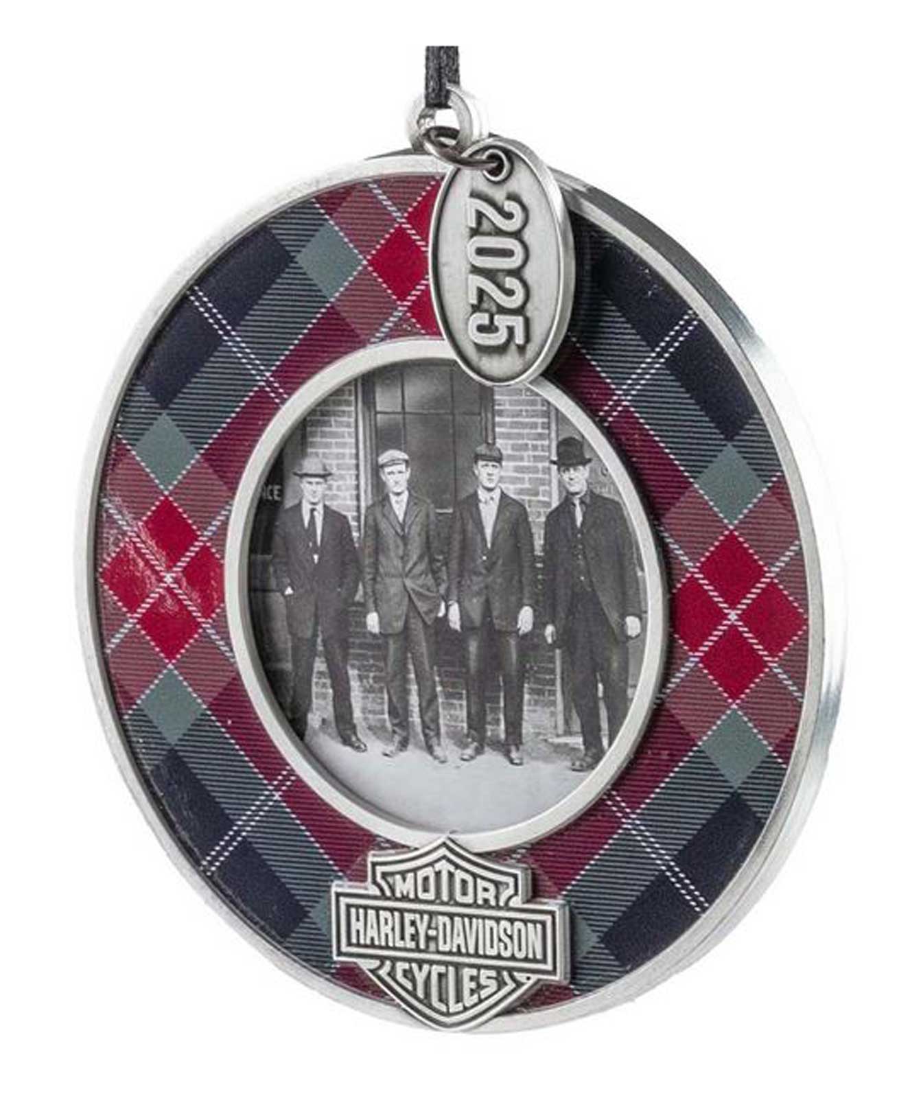 Harley-Davidson Free Shipping - Harley-Davidson 2025 Holiday Mini Bar & Shield Picture Frame Christmas Ornament - Free Shipping on many products plus Orders Over $99