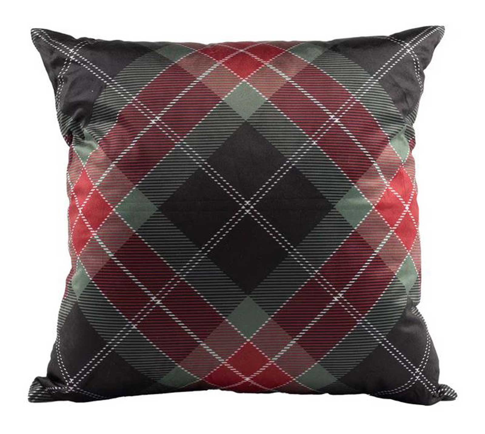 Harley-Davidson Free Shipping - Harley-Davidson Embroidered Bar & Shield Logo Holiday Plaid Decorative Pillow - Free Shipping on many products plus Orders Over $99