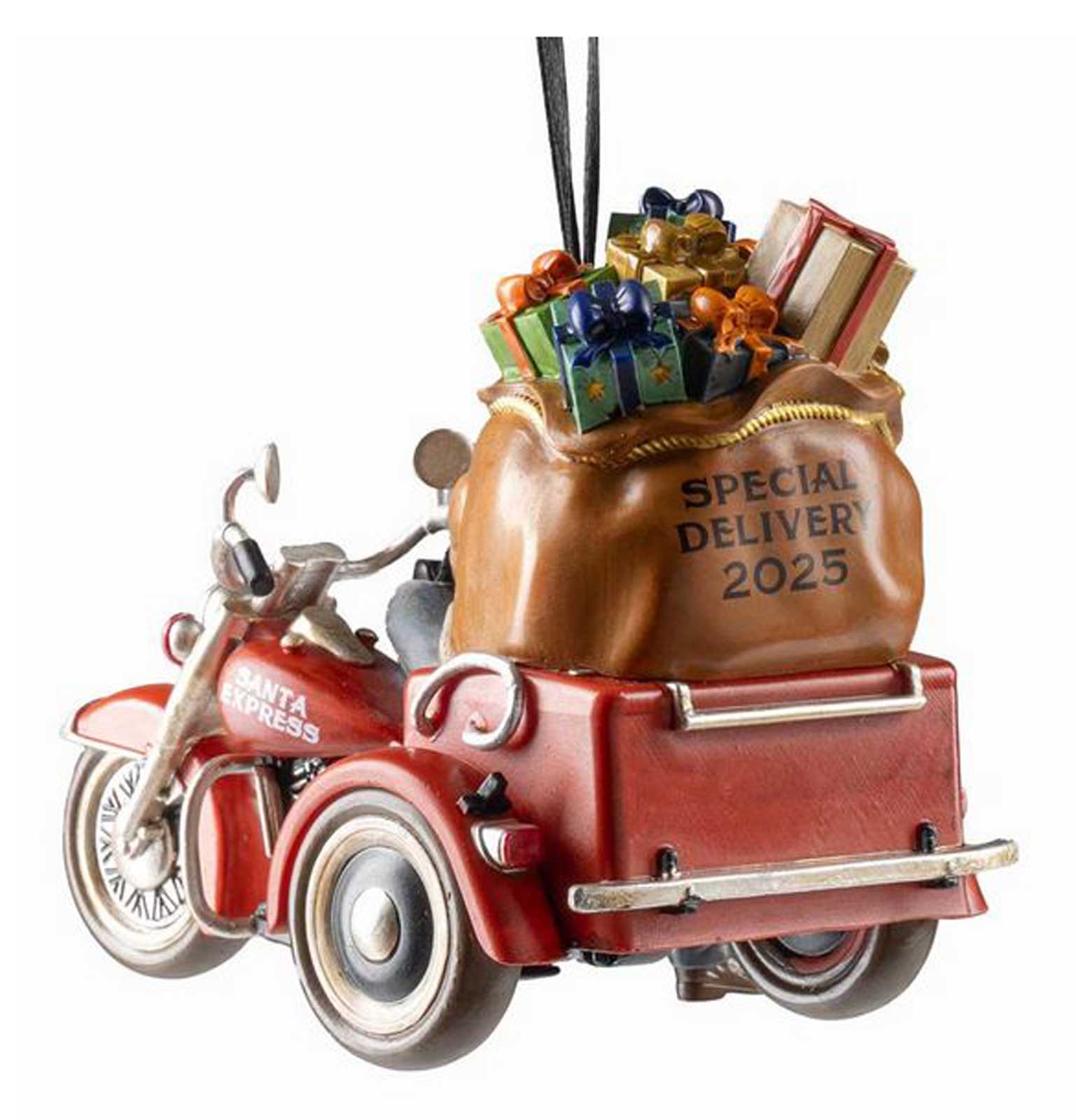 Harley-Davidson Free Shipping - Harley-Davidson 2025 Sculpted Biker Santa Holiday Christmas Tree Ornament - Free Shipping on many products plus Orders Over $99