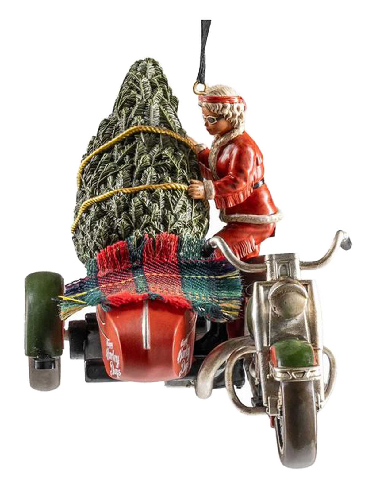 Harley-Davidson 2025 Sculpted Biker Mrs. Claus Holiday Christmas Tree Ornament - No Hassle Returns at Wisconsin Harley