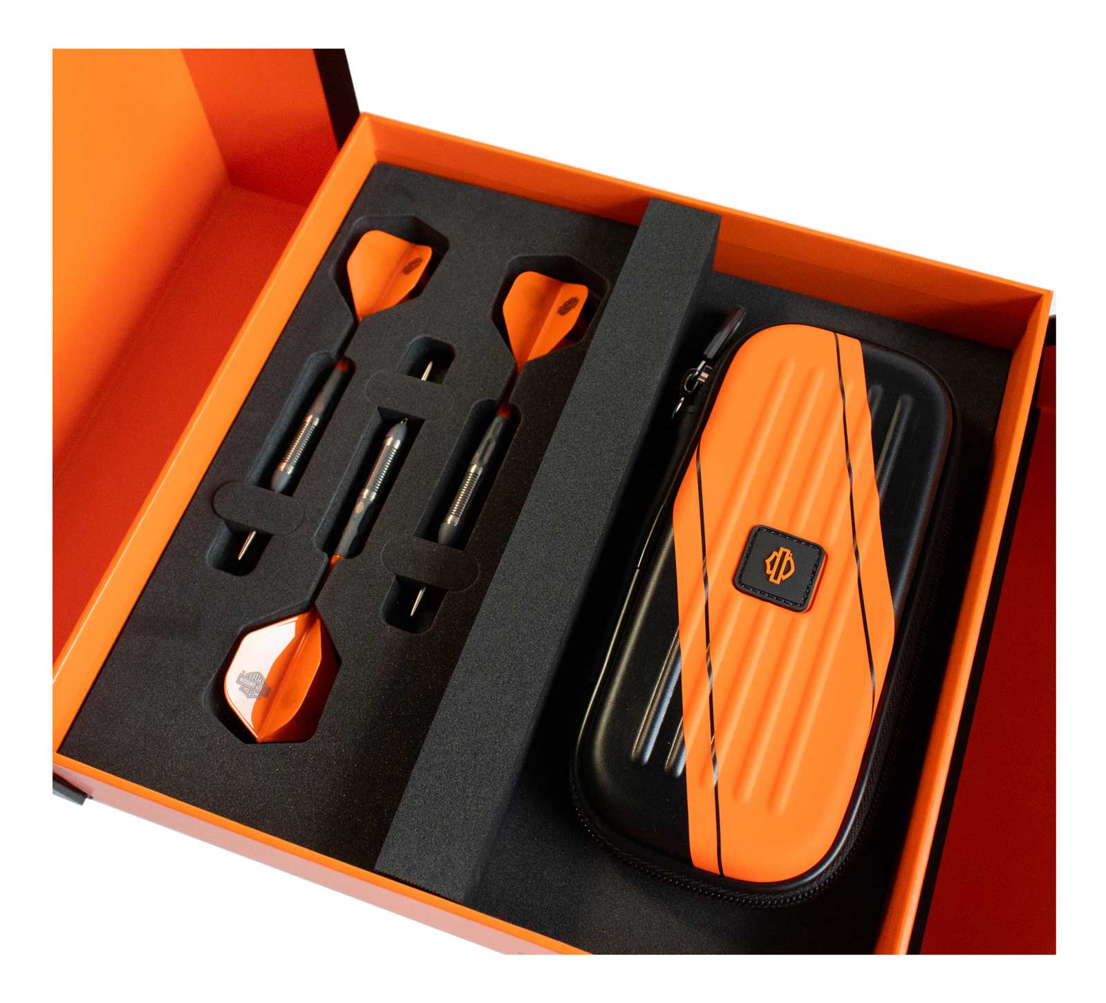 Harley-Davidson Free Shipping - Harley-Davidson 3 Pack Bad Boy Steel Tip 24 gr. Darts, Black & Silver Titanium - Free Shipping on many products plus Orders Over $99