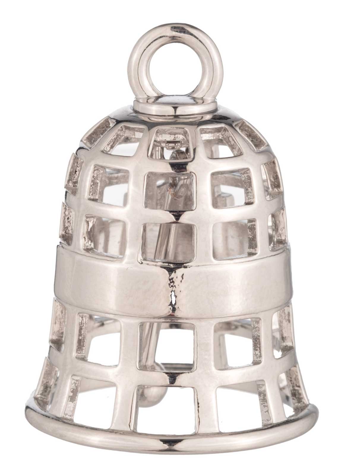 Harley-Davidson Free Shipping - Harley-Davidson Bling Bar & Shield Square Cut-Out Metal Ride Bell, Silver Finish - Free Shipping on many products plus Orders Over $99