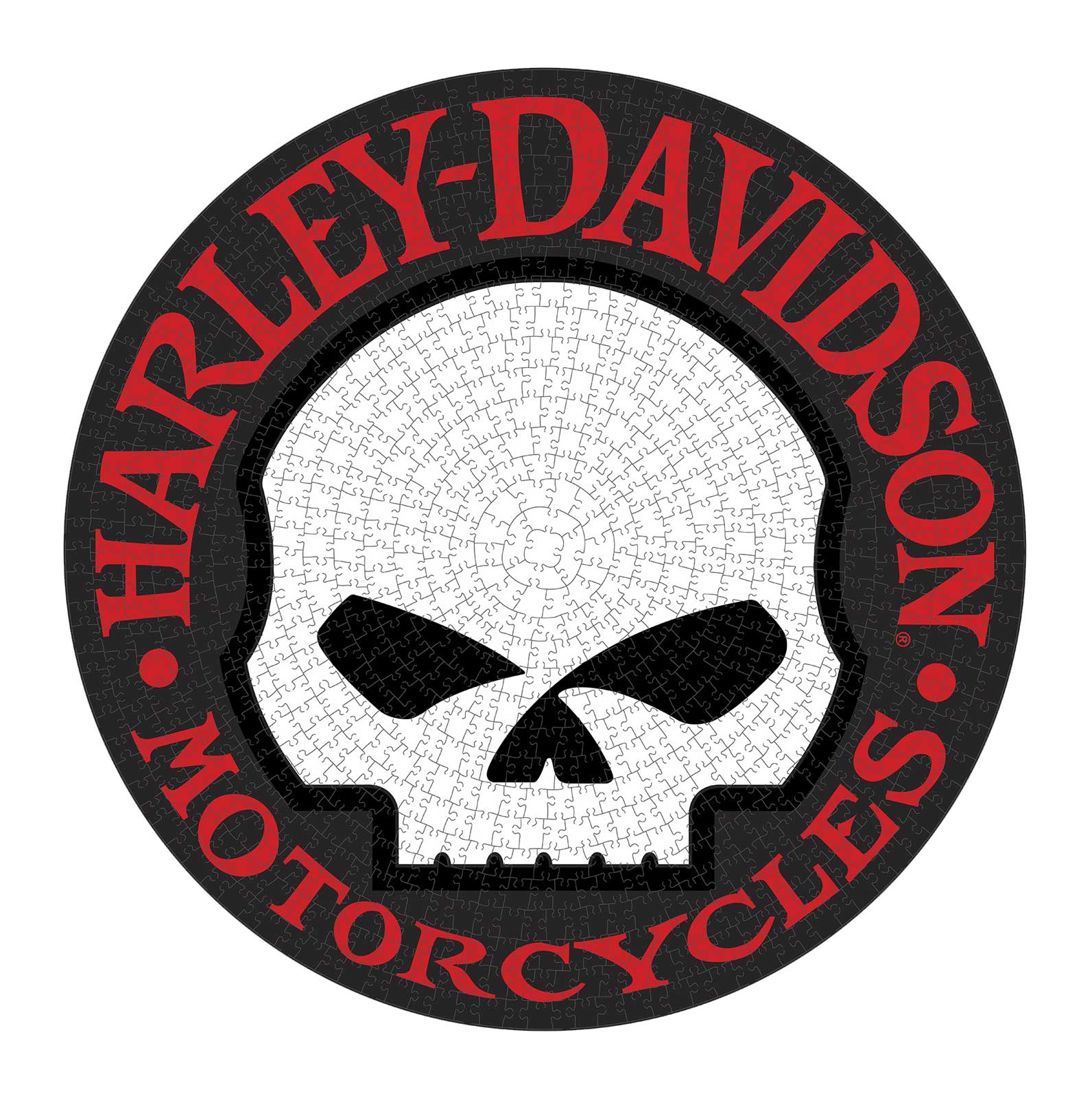 Harley-Davidson® Willie G Skull Puzzle w/Collectible Metal Tin