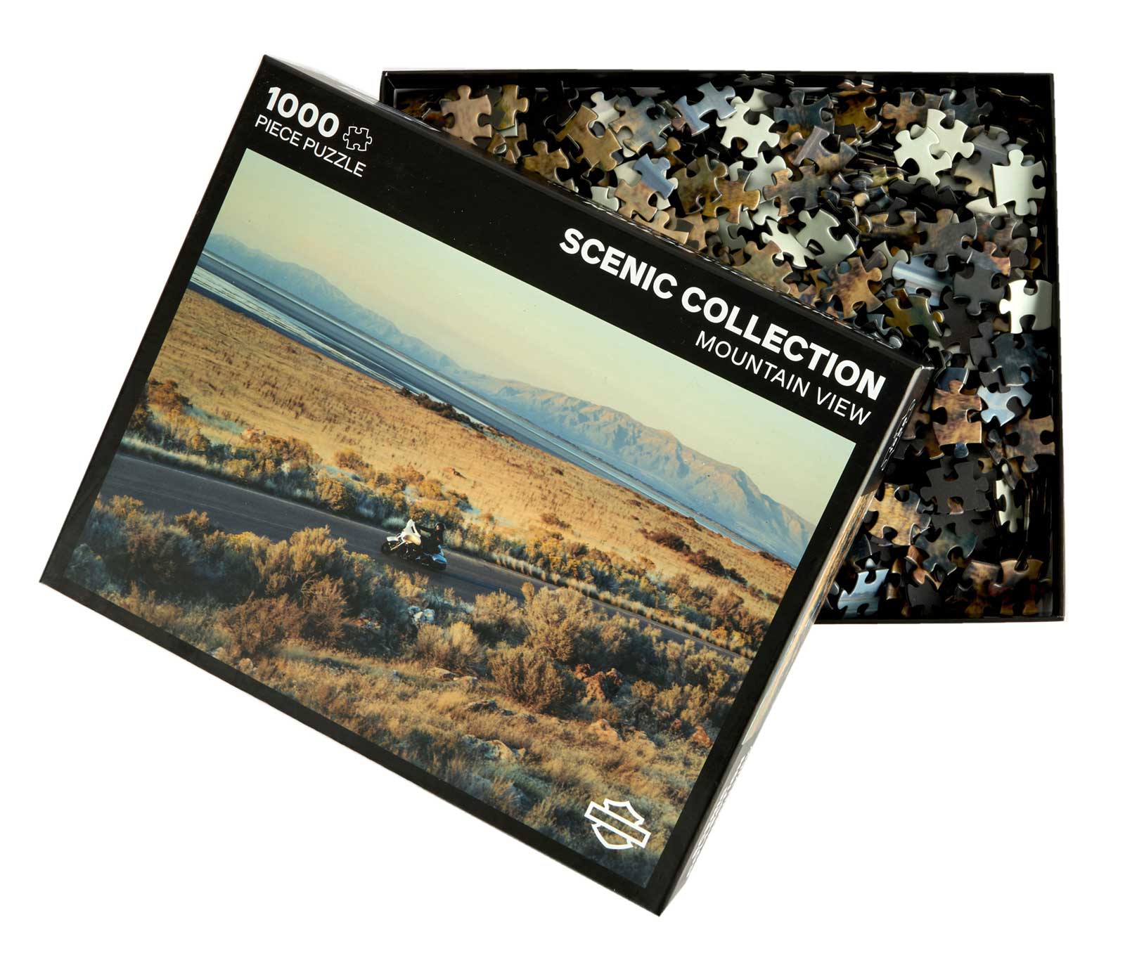 Harley-Davidson Free Shipping - Harley-Davidson® Scenic Collection Mountain View Puzzle - 1000 Pieces, 18x24 in - Free Shipping on many products plus Orders Over $99