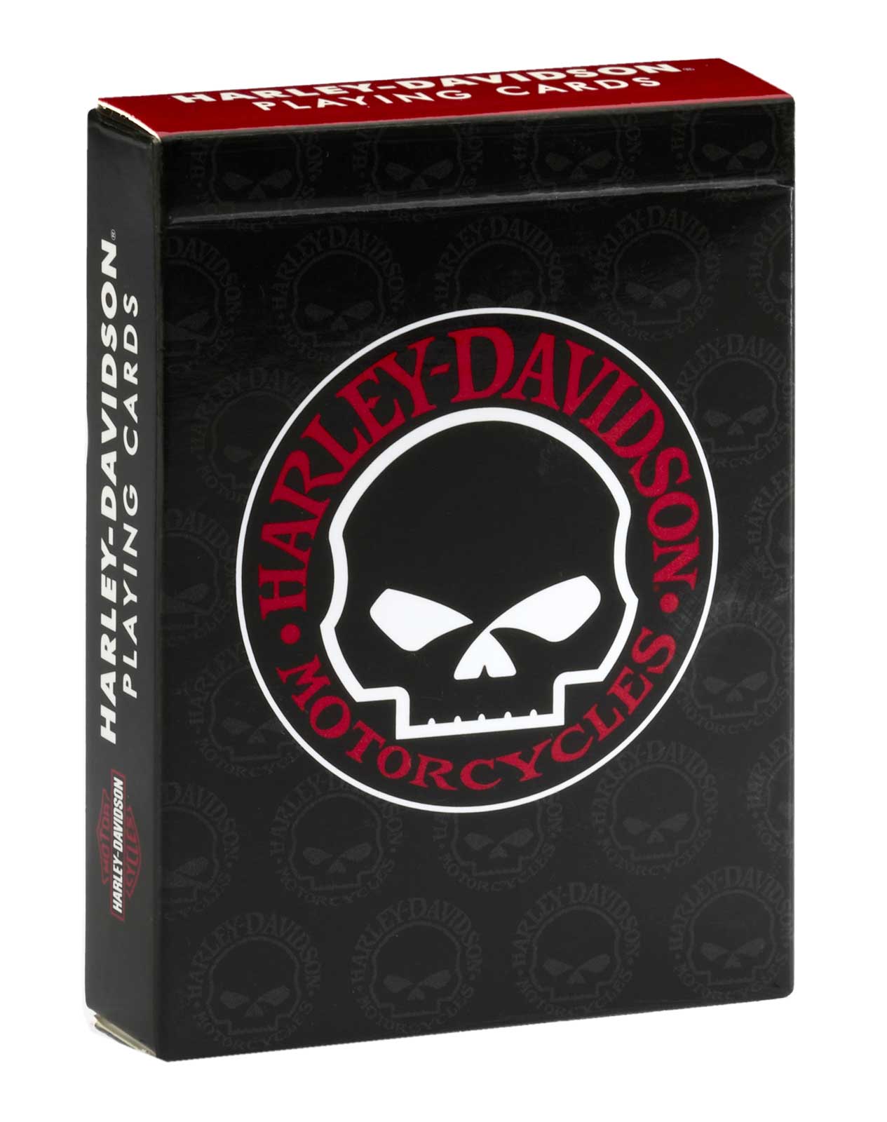 Harley-Davidson Willie G Skull Plastic Playing Cards, Durable & Waterproof - Wisconsin Harley-Davidson