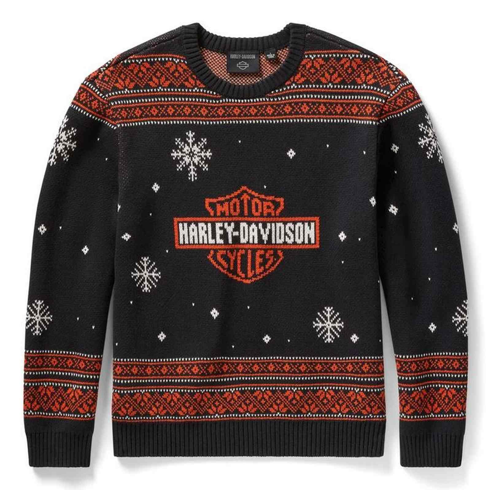 【超希少】 Harley Davidson ニット Harley-Davidson® Men's Bar & Shield Holiday Christmas Sweater