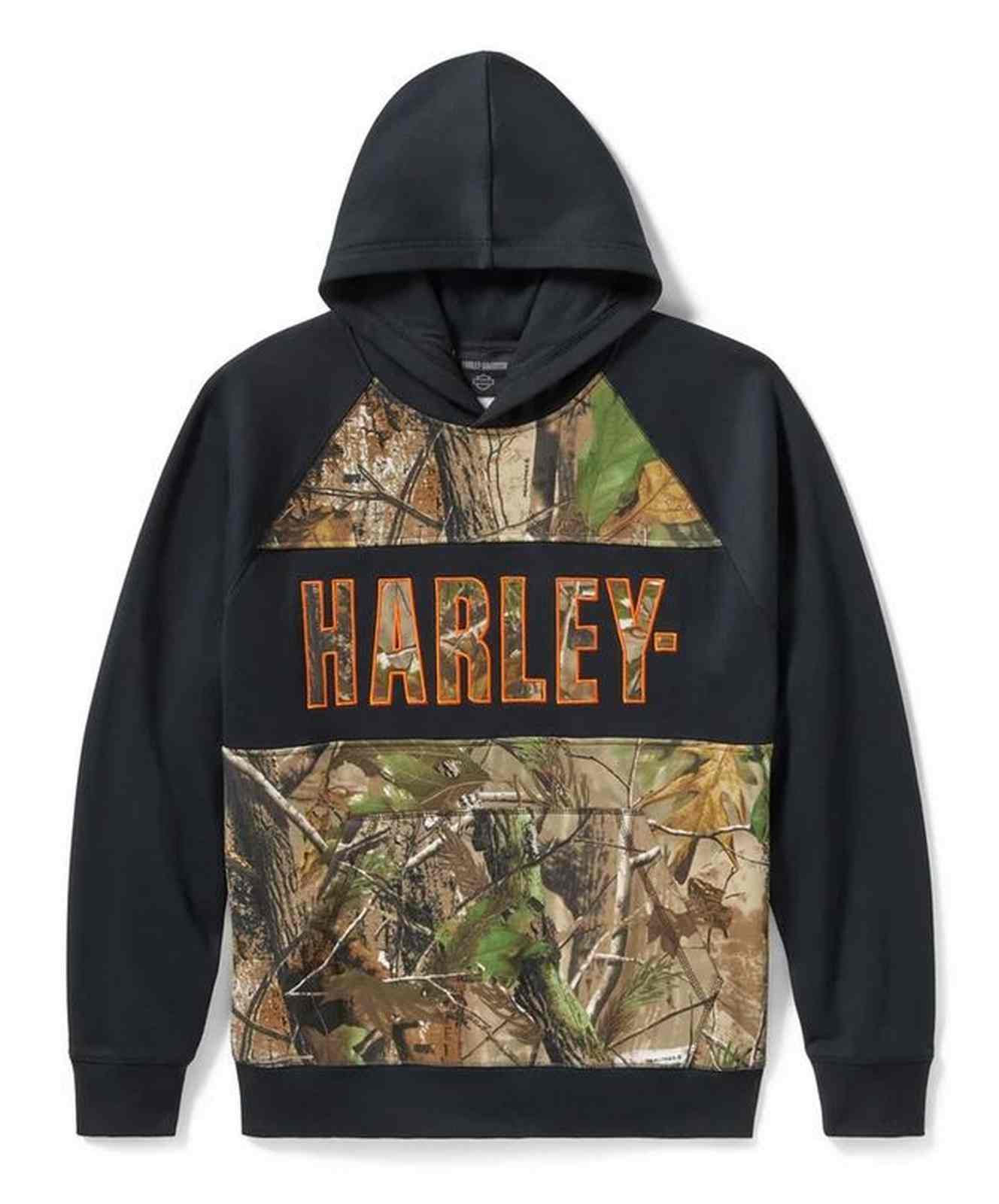 Harley-Davidson Men's H-D Realtree Camo APG Pullover Hoodie 96715-25VM - Wisconsin Harley-Davidson