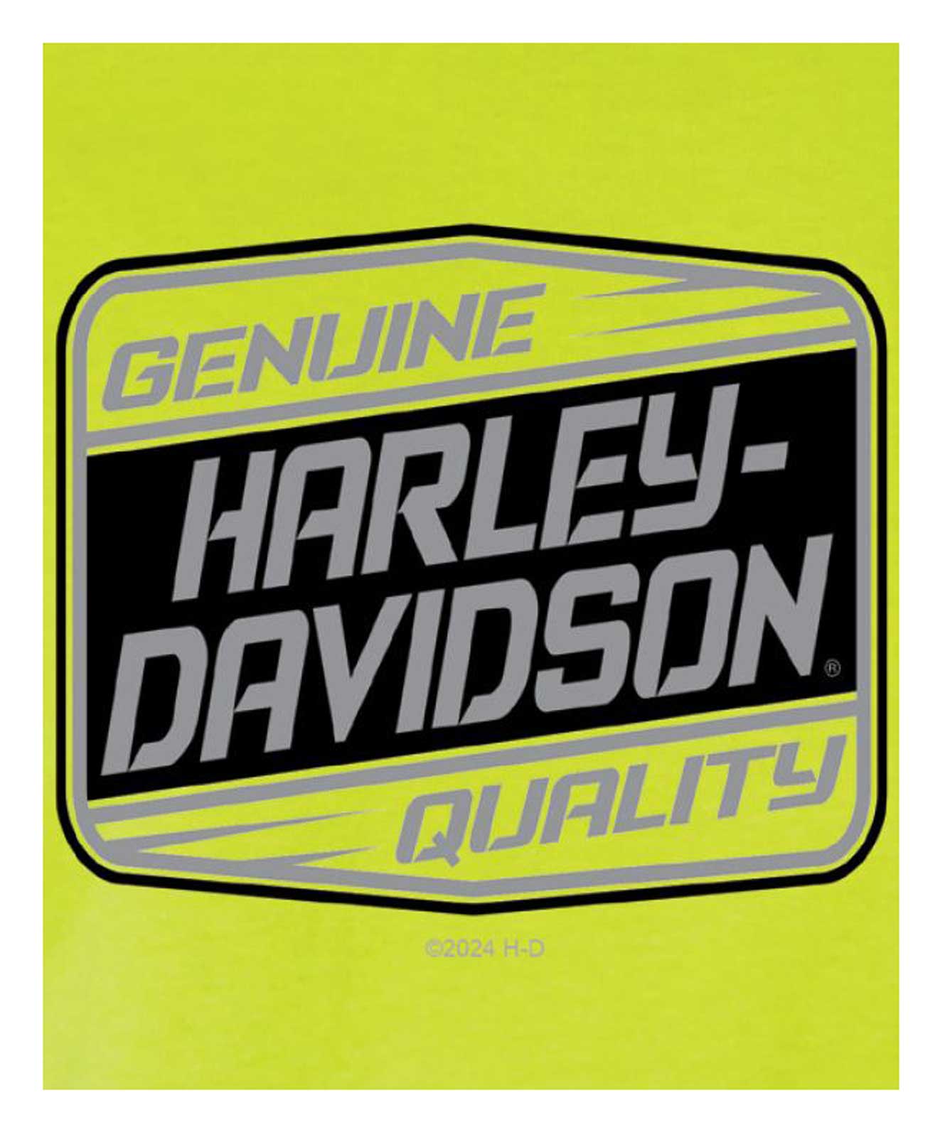 Harley-Davidson Free Shipping - Harley-Davidson Men's Overload Short Sleeve Chest Pocket T-Shirt, Safety Green - Free Shipping on many products plus Orders Over $99