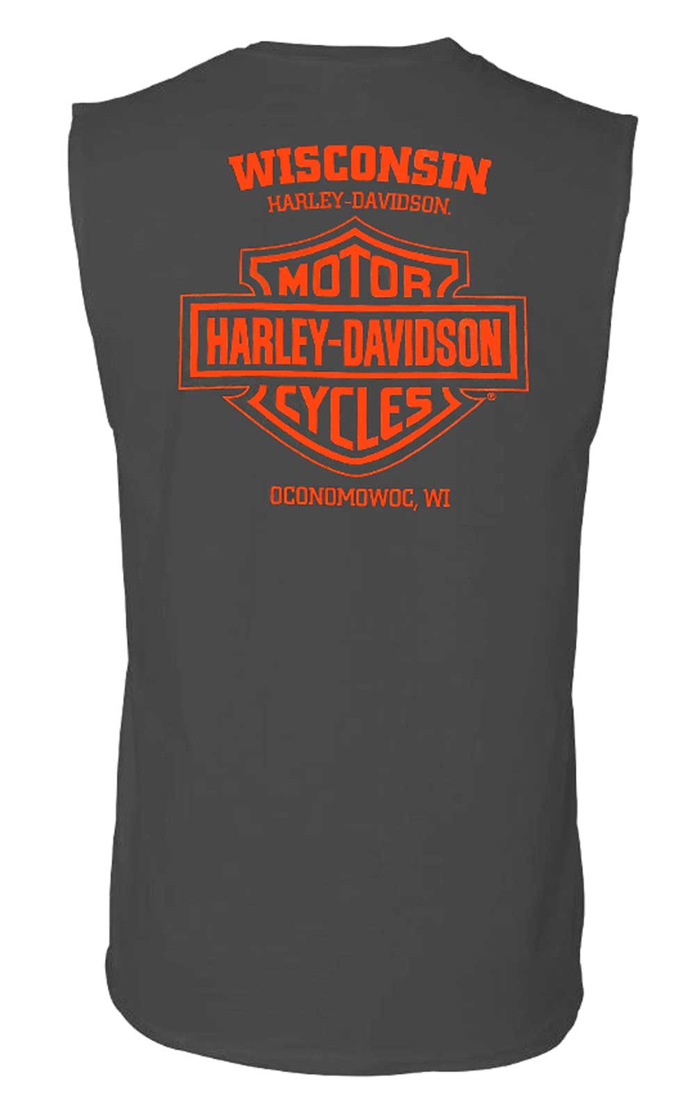 Harley-Davidson® Men's Terrace Sleeveless Cotton-Blend Muscle