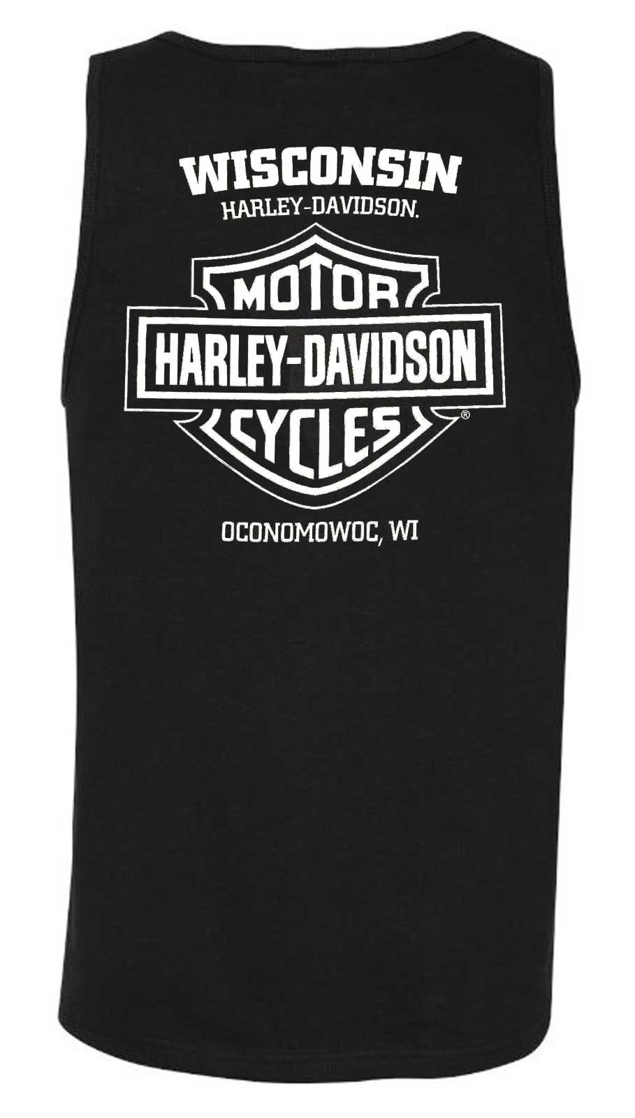 Harley-Davidson Free Shipping - Harley-Davidson Men's Knuckles Sleeveless Cotton Crew-Neck Muscle Shirt, Black - Free Shipping on many products plus Orders Over $99