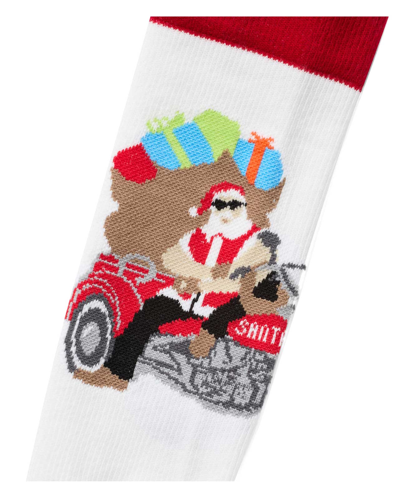 Harley-Davidson Free Shipping - Harley-Davidson Men's Santa Express Moisture Wicking Crew Socks, White - Free Shipping on many products plus Orders Over $99