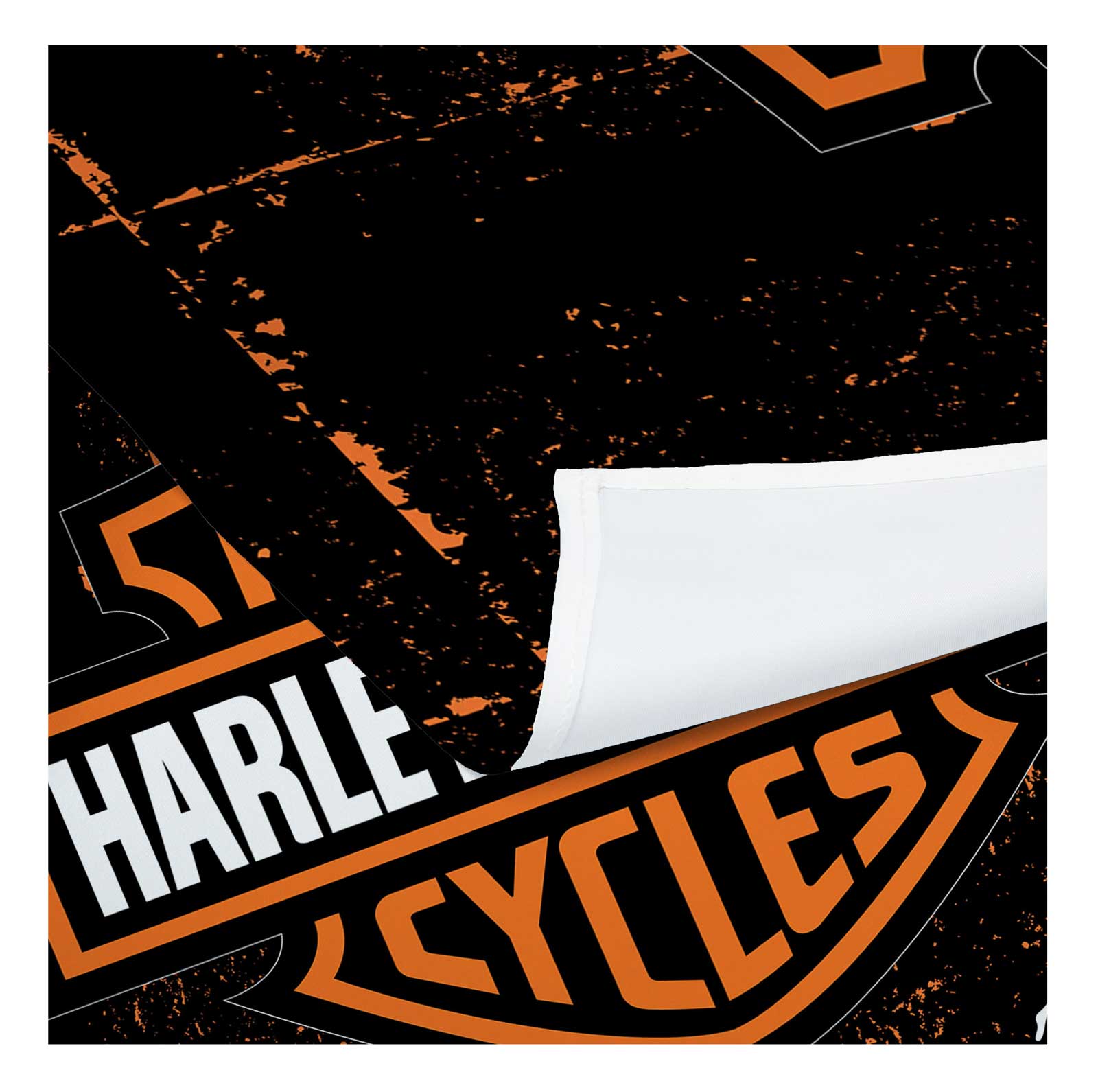 Harley-Davidson Industrial Bar & Shield Printed Wall Hanging, 50 x 60 inch - Largest Selection of Harley-Davidson Products