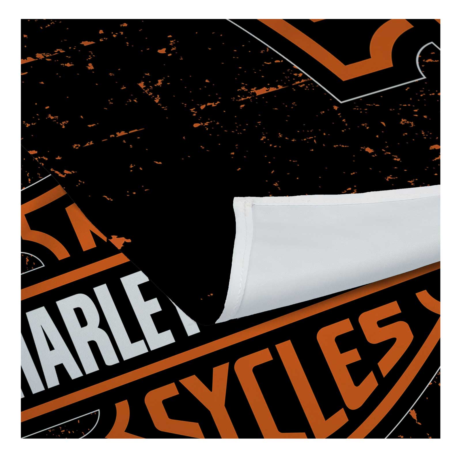 Harley-Davidson Industrial Bar & Shield Printed Wall Hanging, 34 x 40 inch - Largest Selection of Harley-Davidson Products