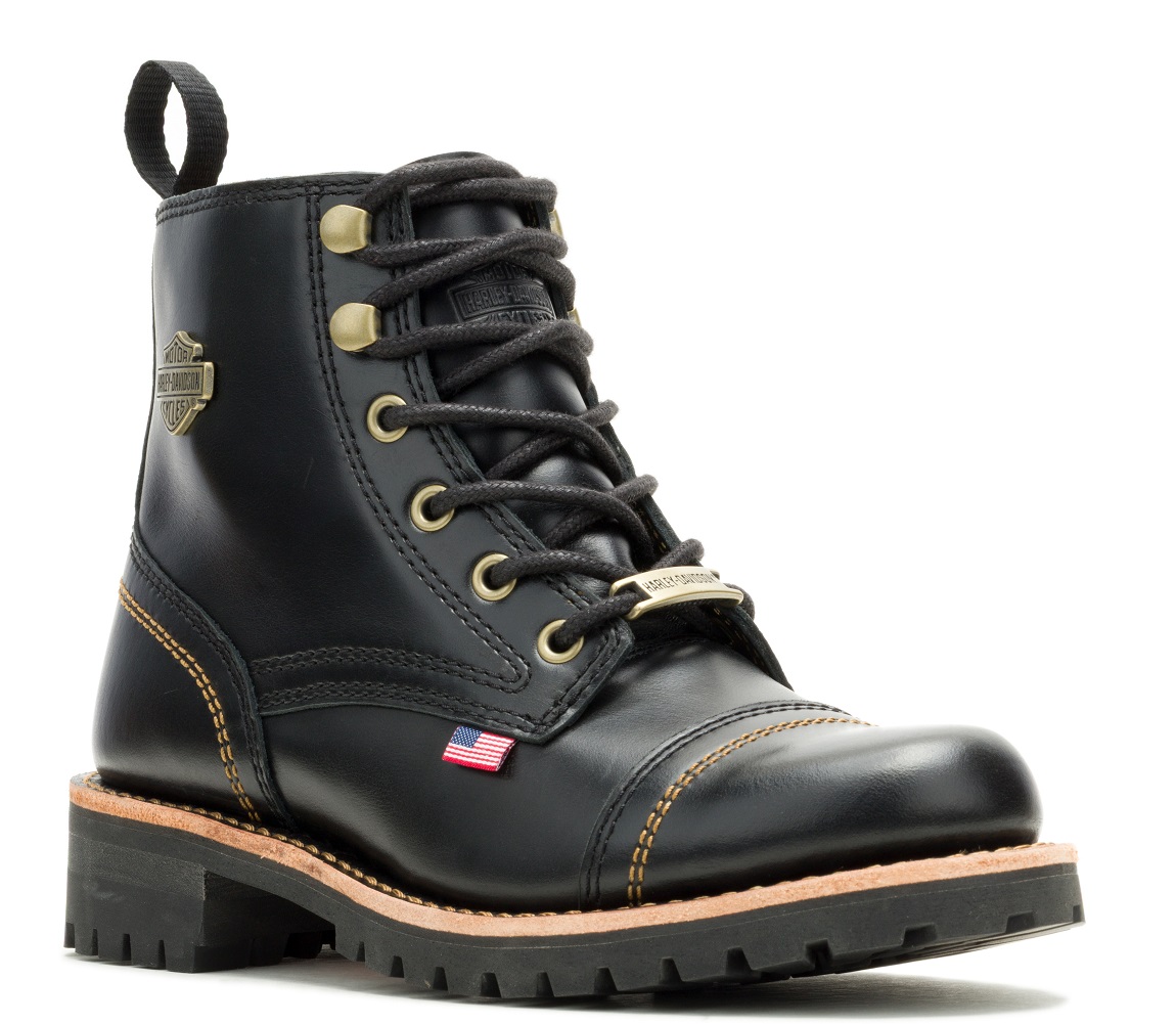 Harley-Davidson® Women's Liberty Lace 5-Inch Motorcycle Boots