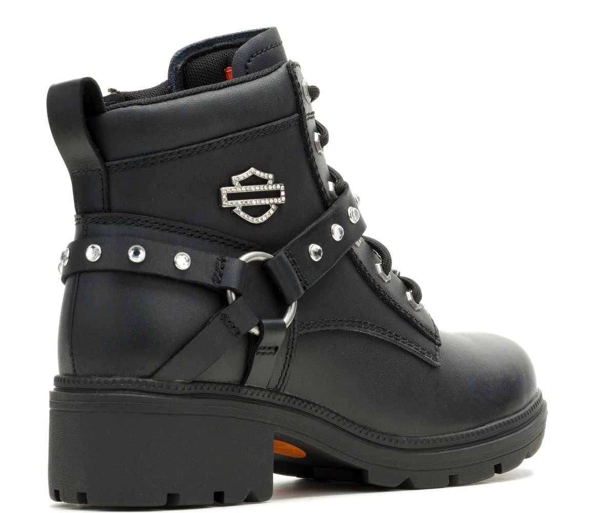Harley-Davidson Women's Tegan Glam 4-Inch Motorcycle Boots D84862 - No Hassle Returns at Wisconsin Harley