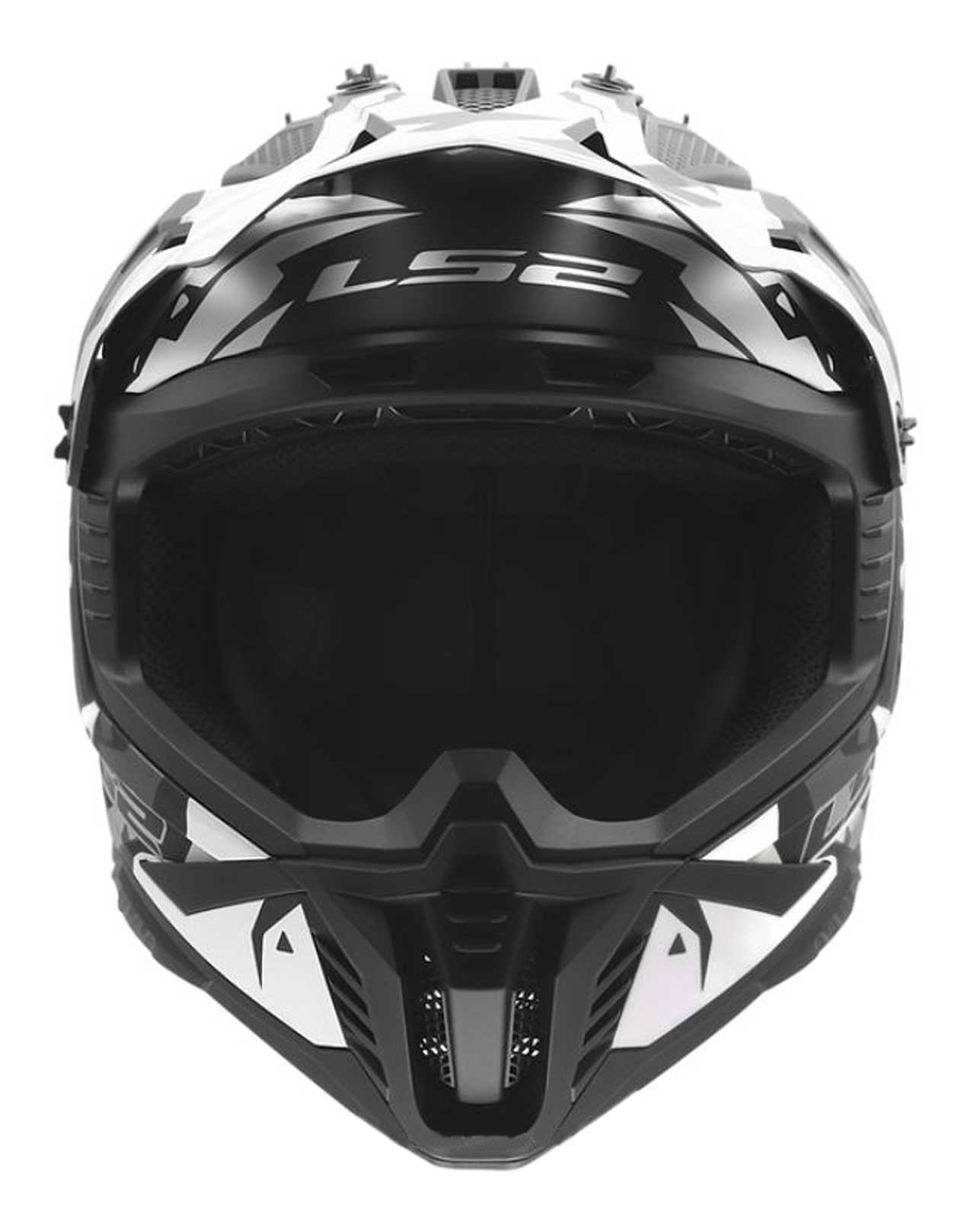 Harley-Davidson Free Shipping - LS2 Helmets Gate II Electra Motocross Motorcycle Helmet, Matte Black/Gray - Free Shipping on many products plus Orders Over $99