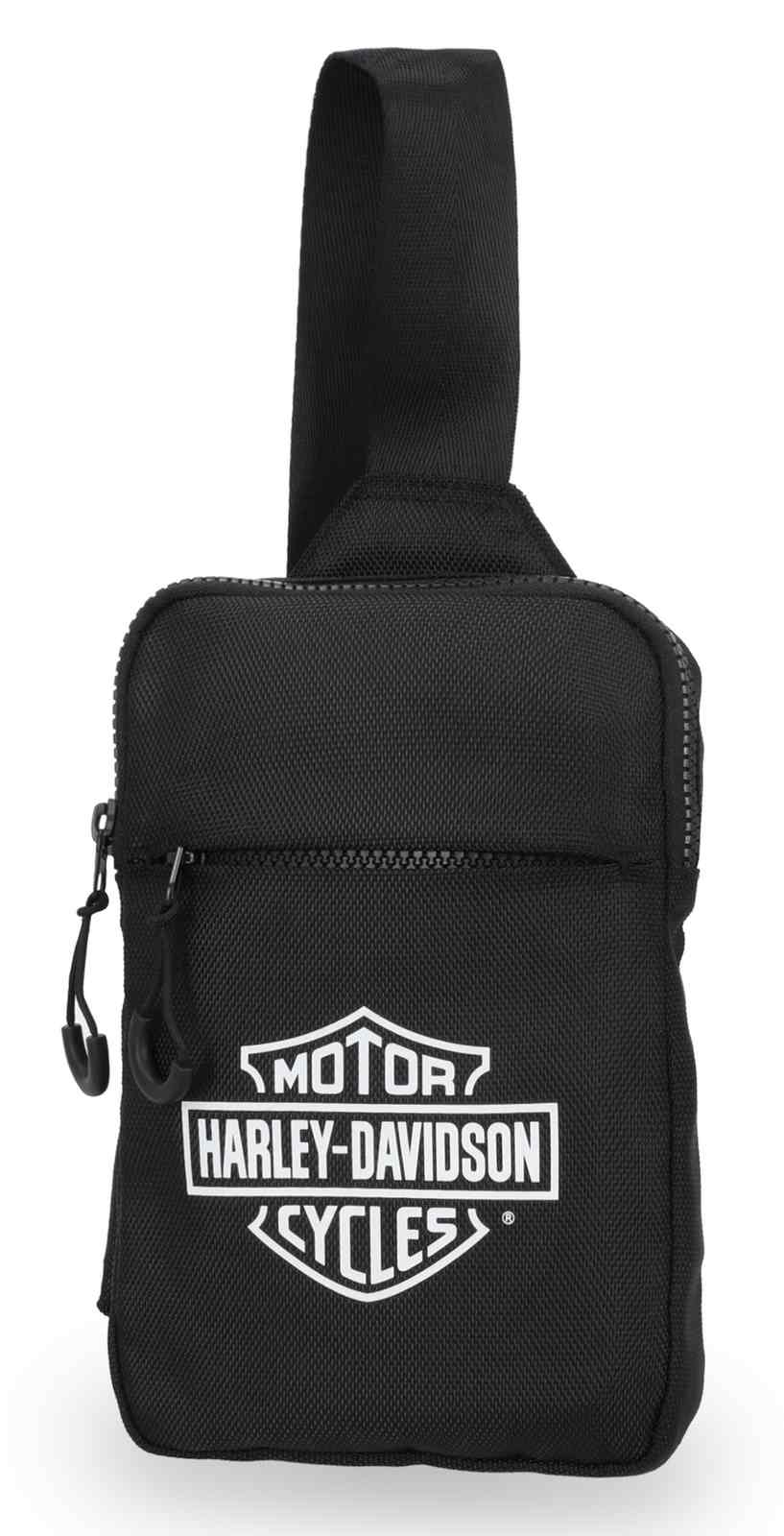 Harley-Davidson Free Shipping - Harley-Davidson Women's Open Bar & Shield Logo Polyester Sling Bag, Black - Free Shipping on many products plus Orders Over $99