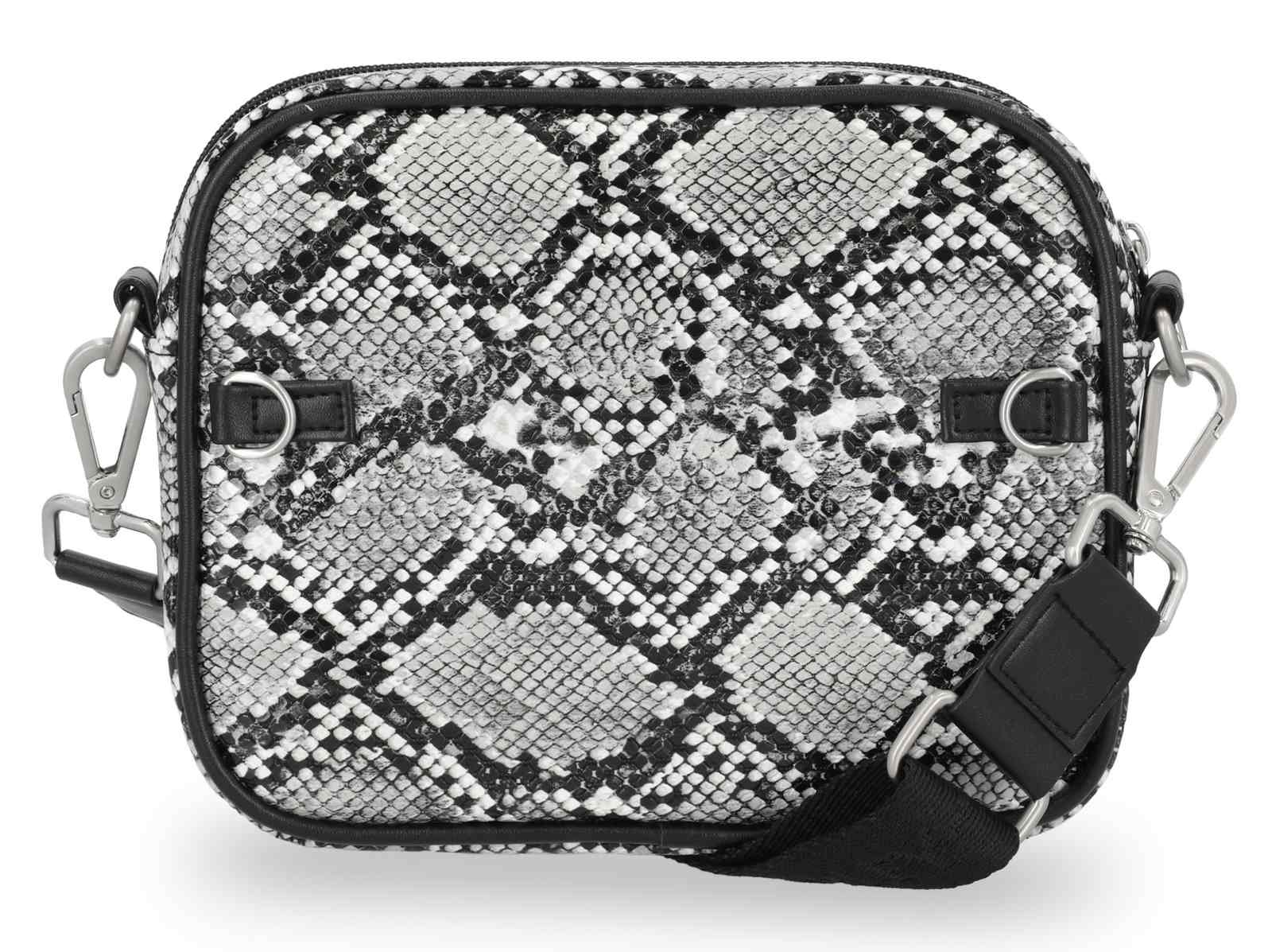 Harley-Davidson Women's Python Print B&S Logo Crossbody Belt Bag, Black - No Hassle Returns at Wisconsin Harley