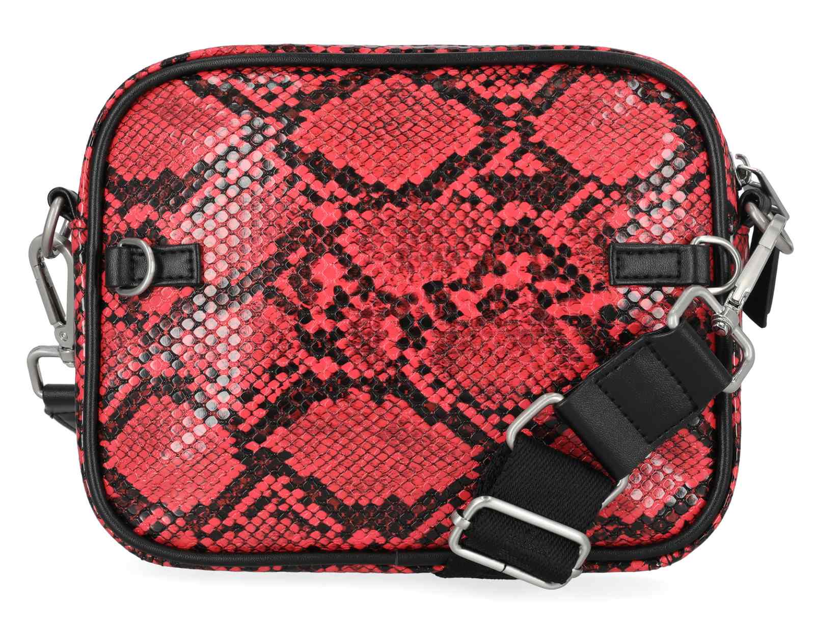 Harley-Davidson Women's Python Print B&S Logo Crossbody Belt Bag, Pink - No Hassle Returns at Wisconsin Harley