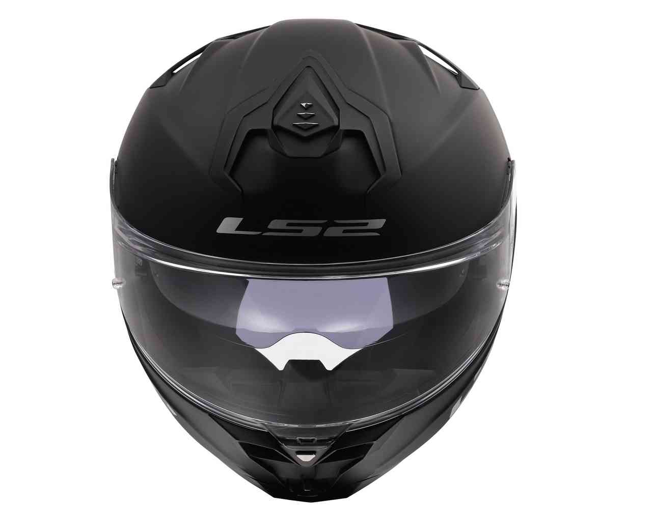 LS2 Helmets Challenger II Solid Full Face Motorcycle Helmet Matte Black - No Hassle Returns at Wisconsin Harley