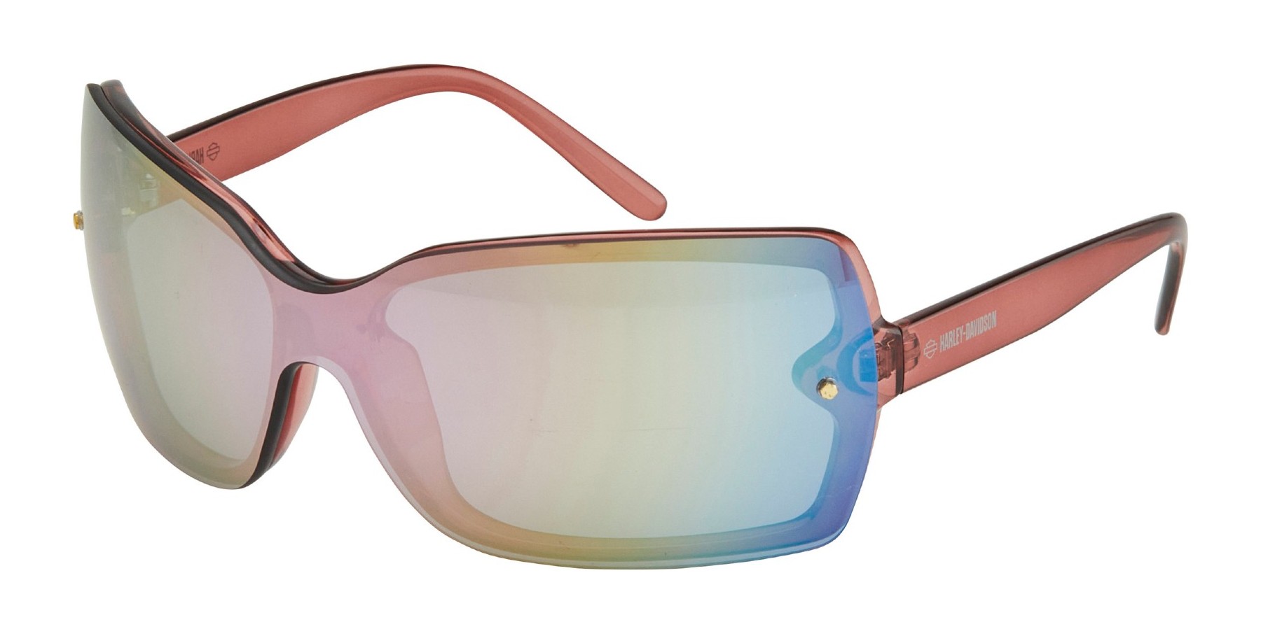 Harley-Davidson Women's Goldstorm Polycarbonate Lens Fashion Glasses, Uv400 - Wisconsin Harley-Davidson