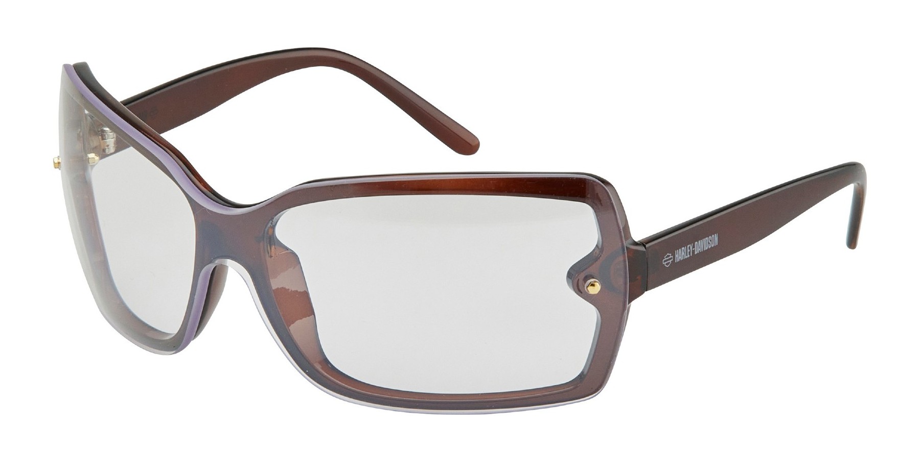 Harley-Davidson Women's Goldstorm Polycarbonate Lens Fashion Glasses, Uv400 - Wisconsin Harley-Davidson